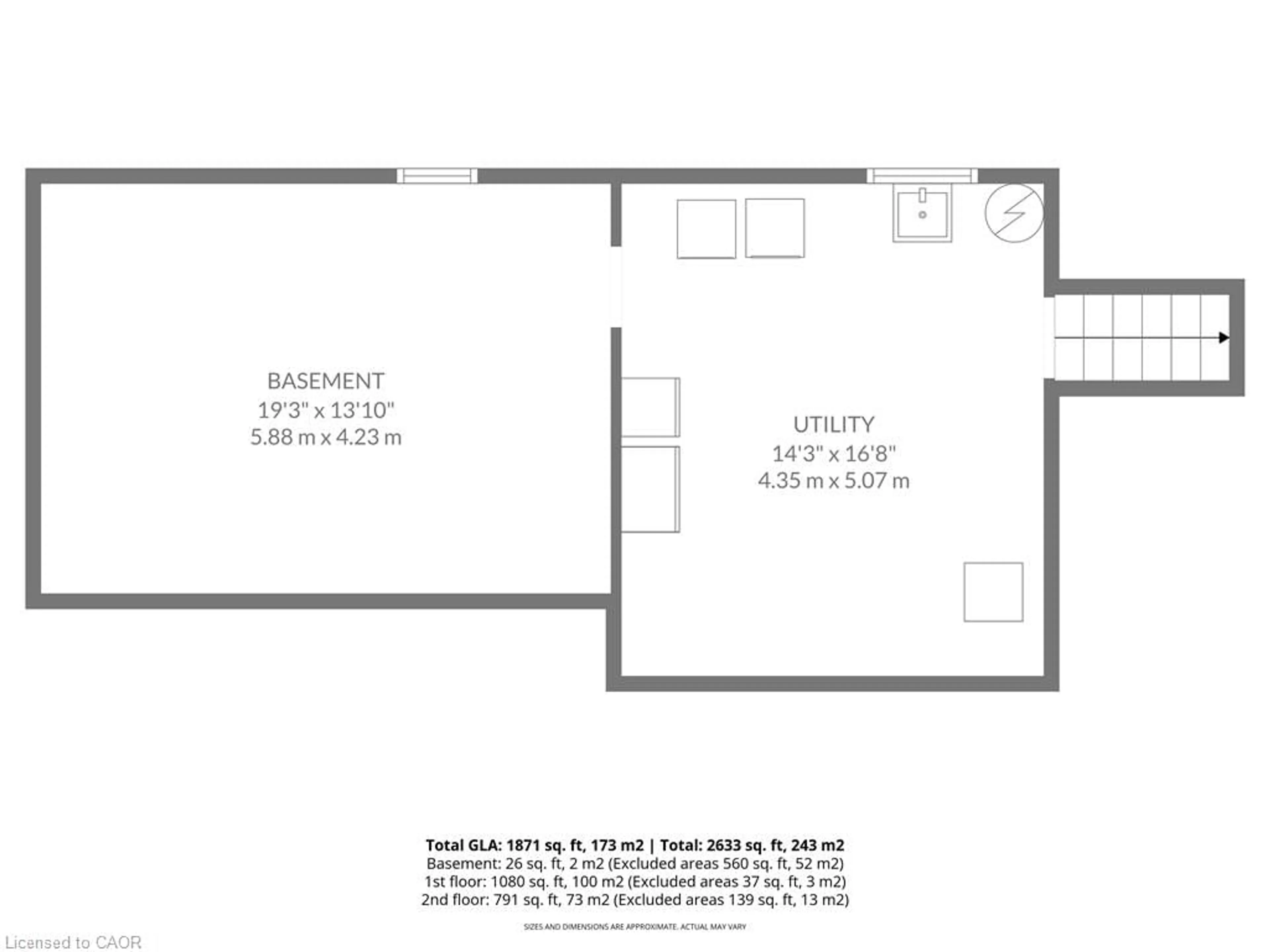 Floor plan for 1450 Elgin County Rd 55, Langton Ontario N0E 1G0
