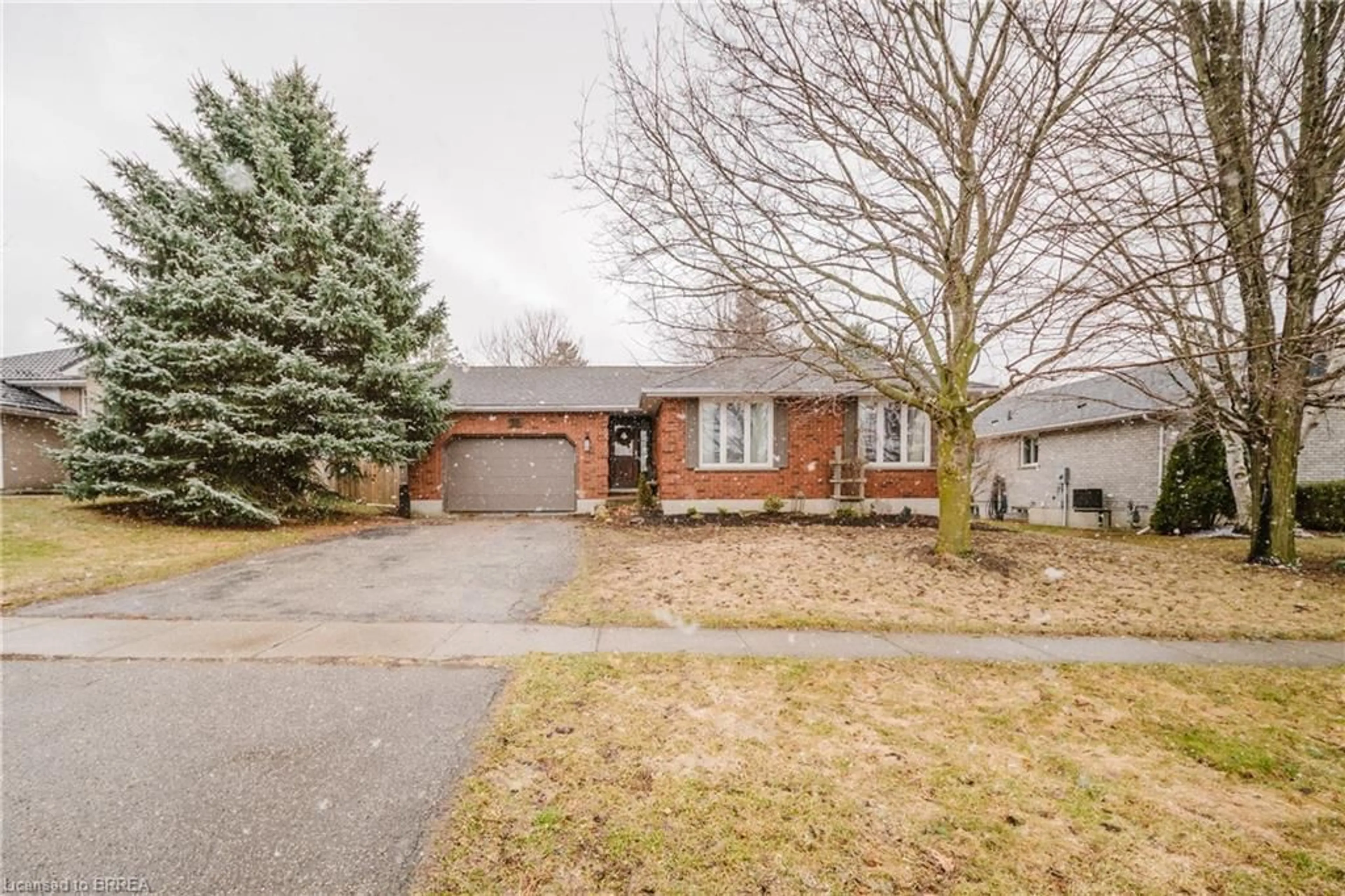 Home with brick exterior material, street for 20 Windsor Dr, St. George Ontario N0E 1N0