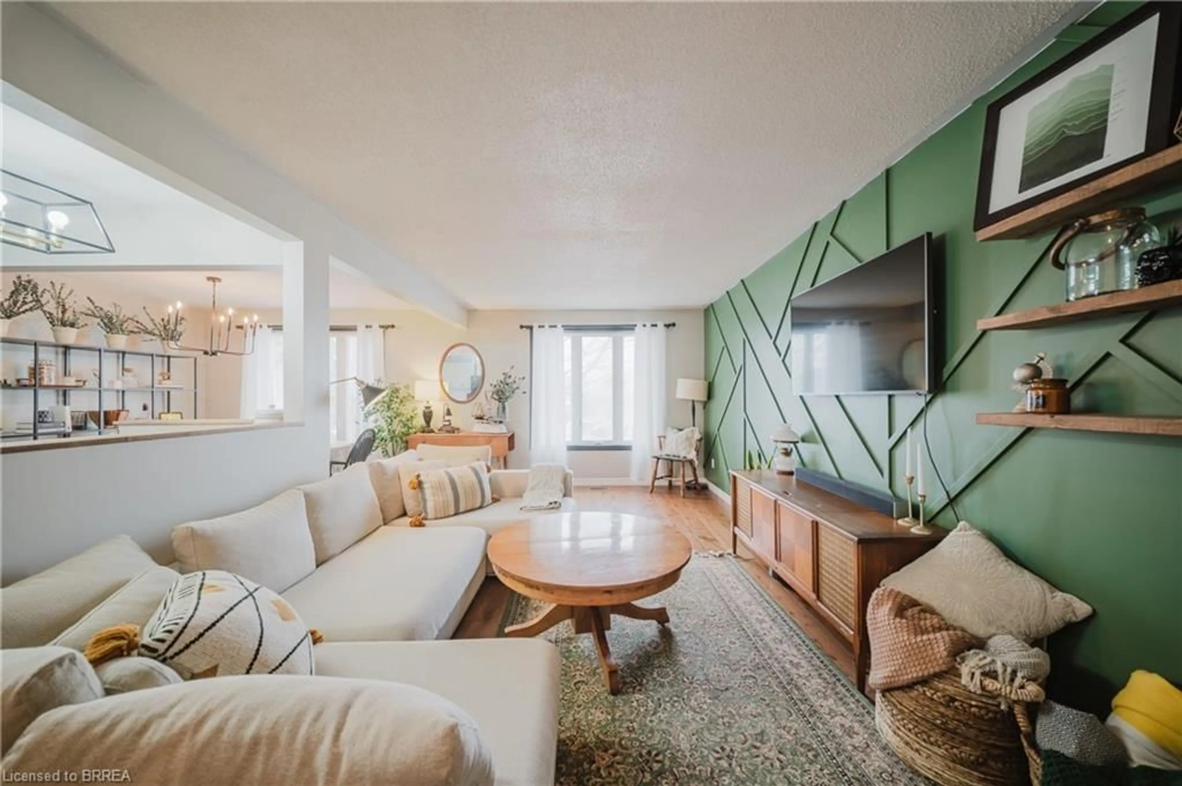 Living room with furniture, unknown for 20 Windsor Dr, St. George Ontario N0E 1N0