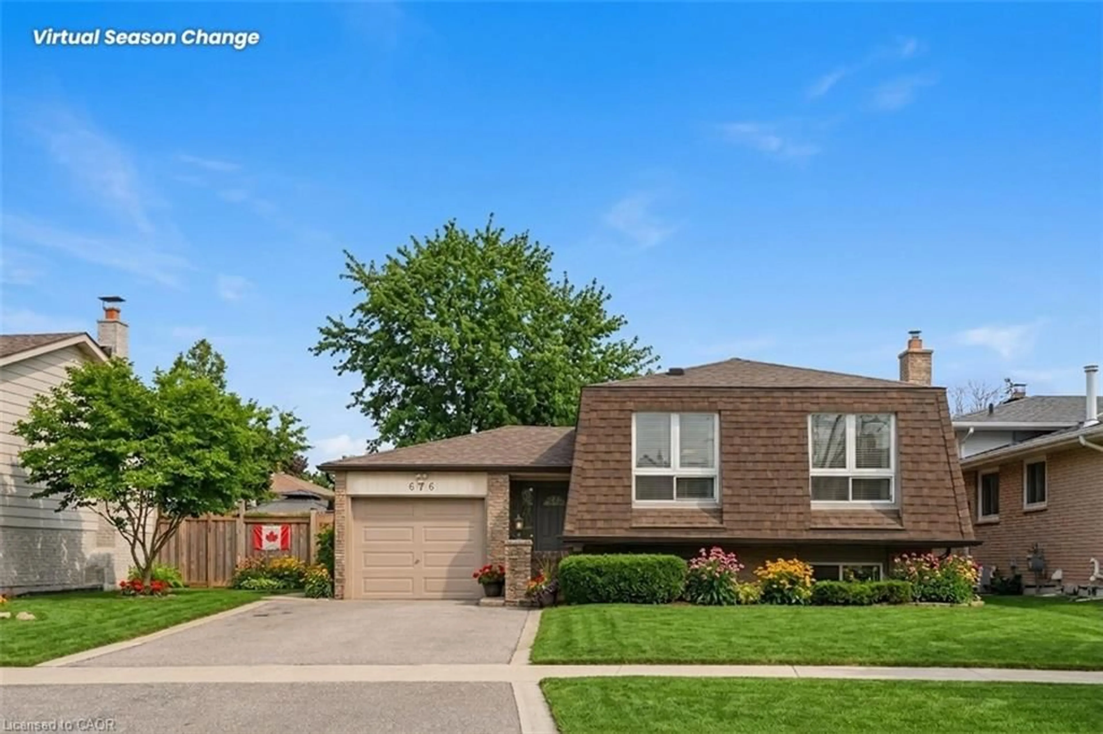 Home with brick exterior material, street for 676 Woodview Rd, Burlington Ontario L7N 3A5