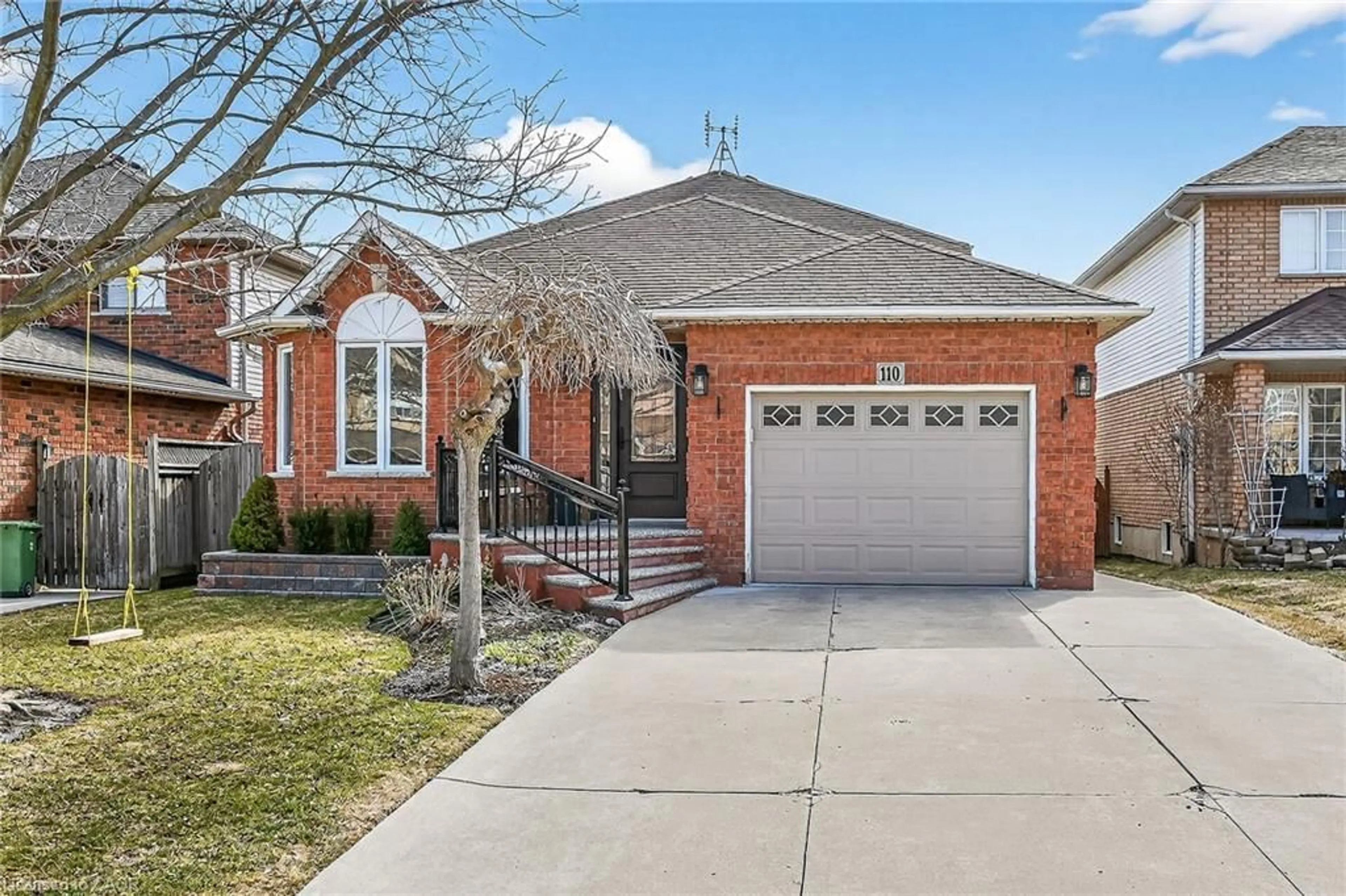 Home with brick exterior material, street for 110 Jacqueline Blvd, Hamilton Ontario L9B 2R2