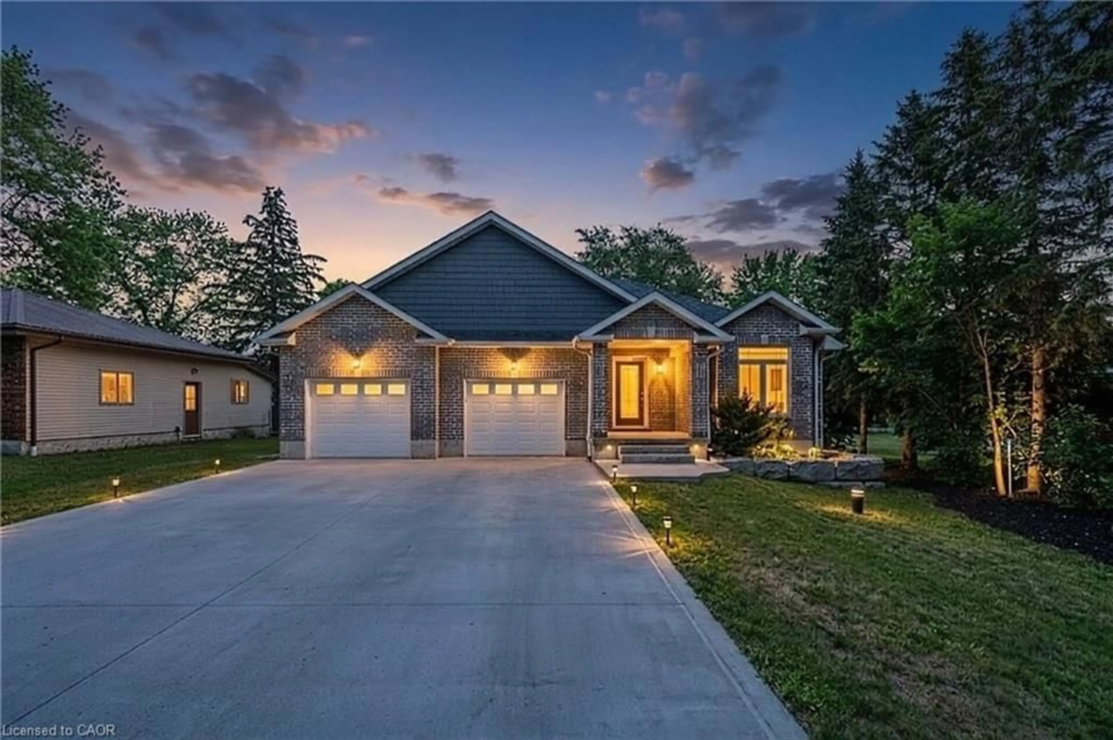 Home with brick exterior material, street for 7471 Marden Rd, Guelph Ontario N1H 6J2