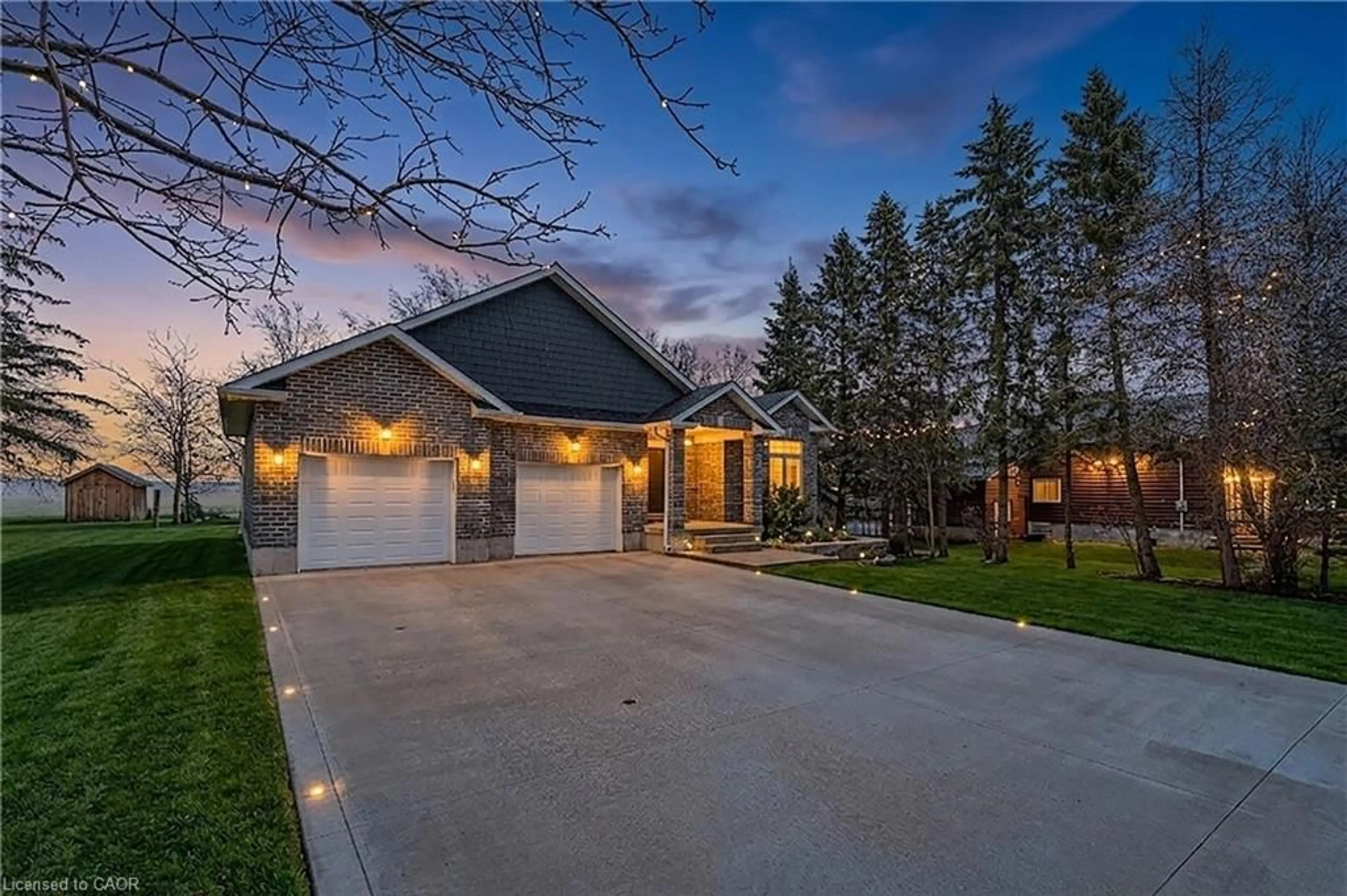 Home with brick exterior material, street for 7471 Marden Rd, Guelph Ontario N1H 6J2