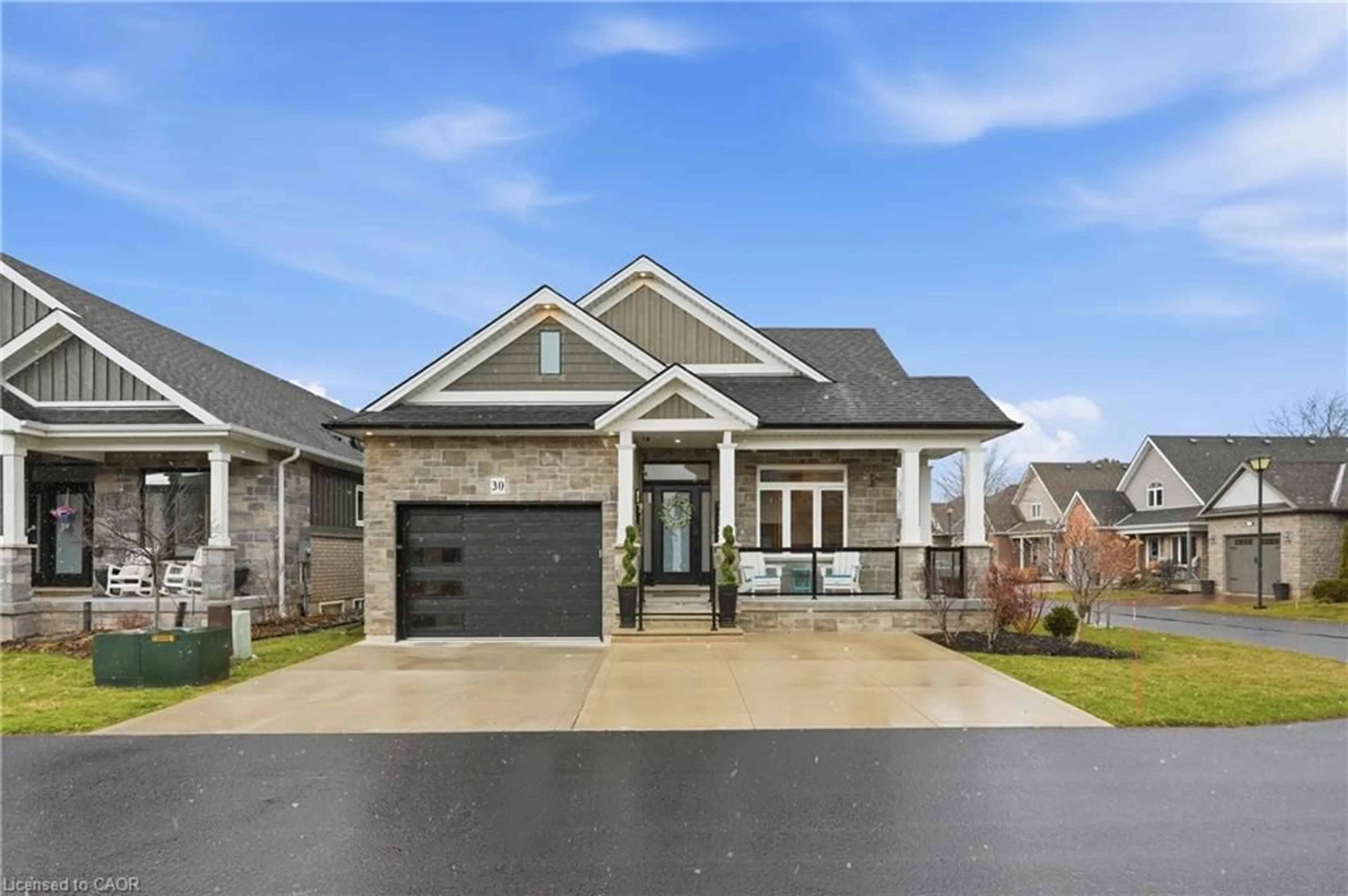 Home with brick exterior material, street for 80 New Lakeshore Rd #30, Port Dover Ontario N0A 1N8