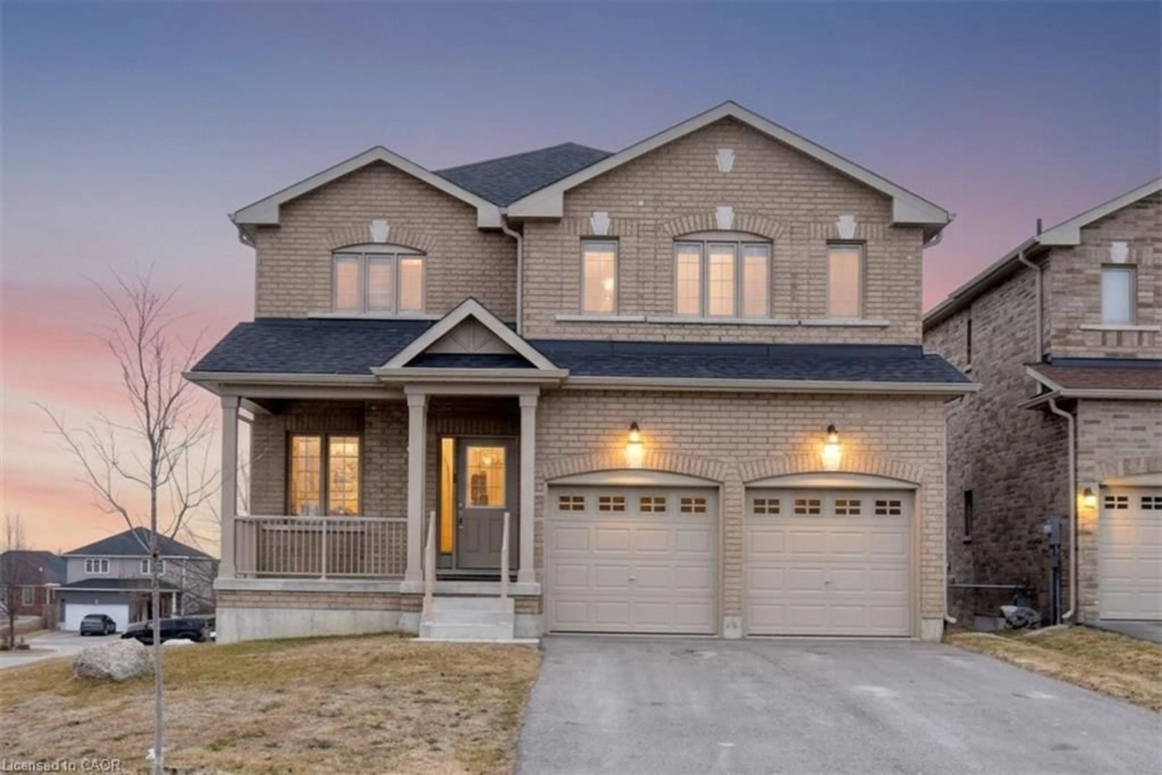 Home with brick exterior material, street for 1 Burrows Crt, Lindsay Ontario K9V 0J3