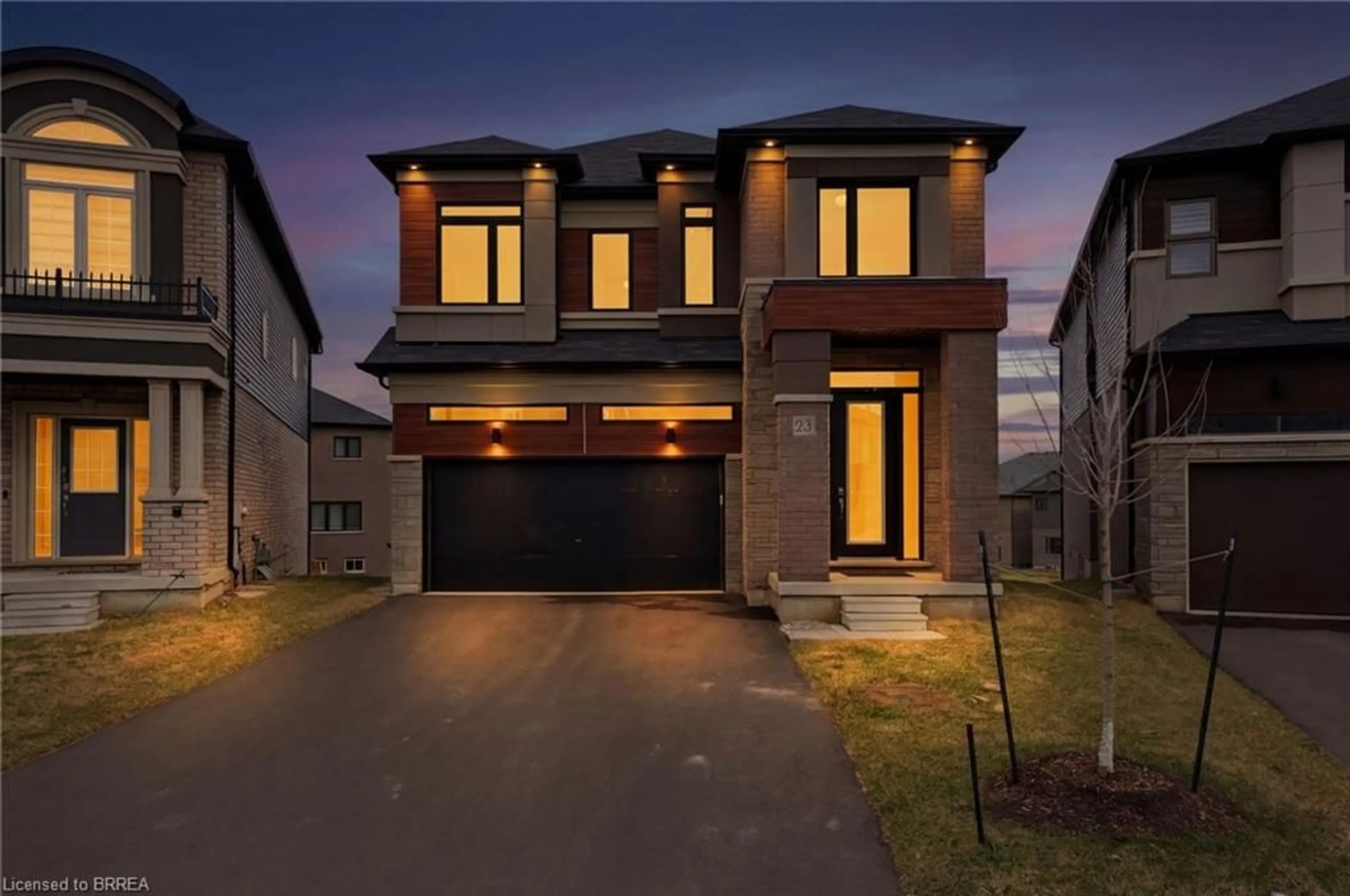 Home with brick exterior material, street for 23 Stokes Rd, Paris Ontario N3L 0L9