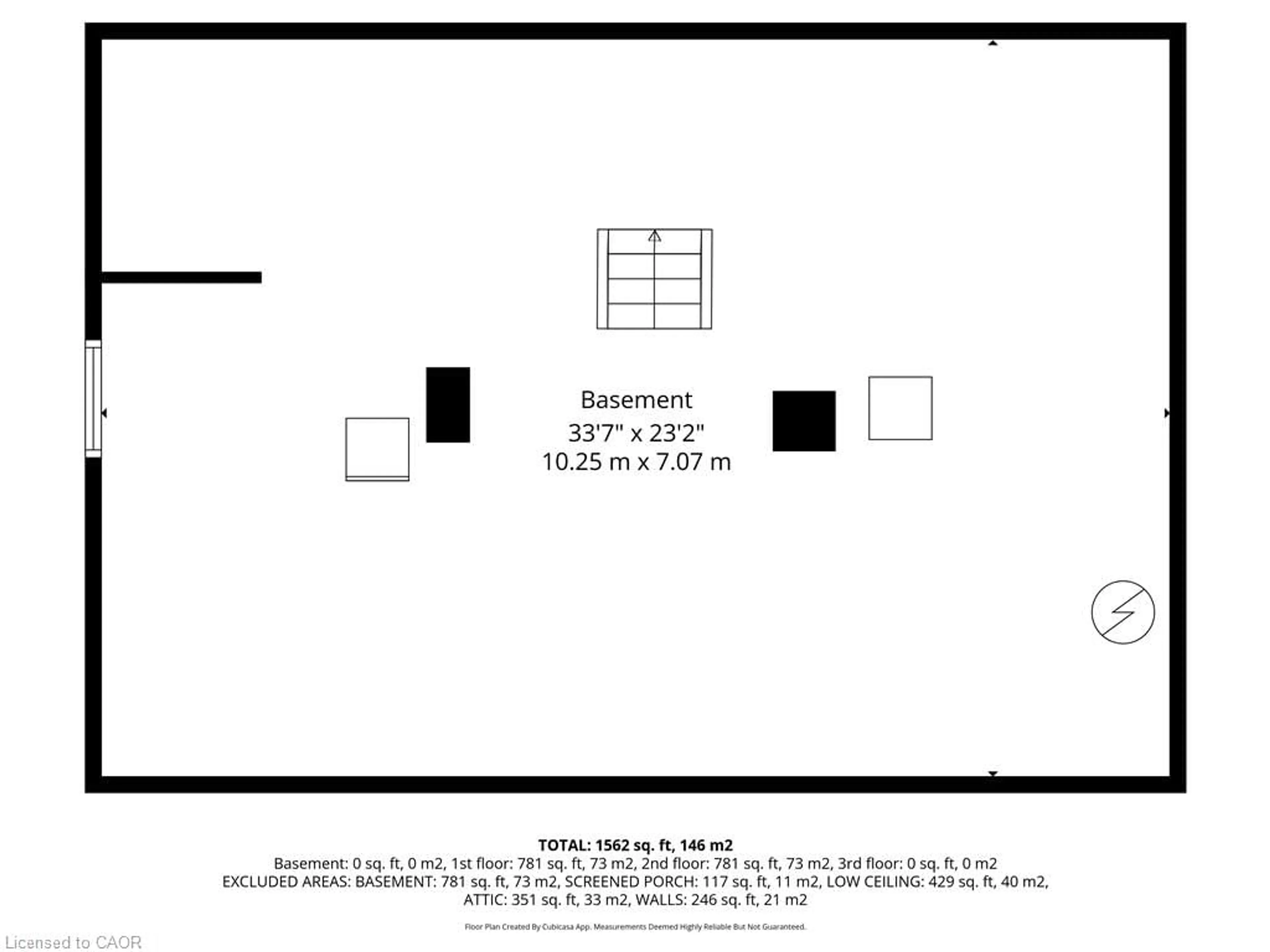 Floor plan for 1513 Old Brock St, Vittoria Ontario N0E 1W0