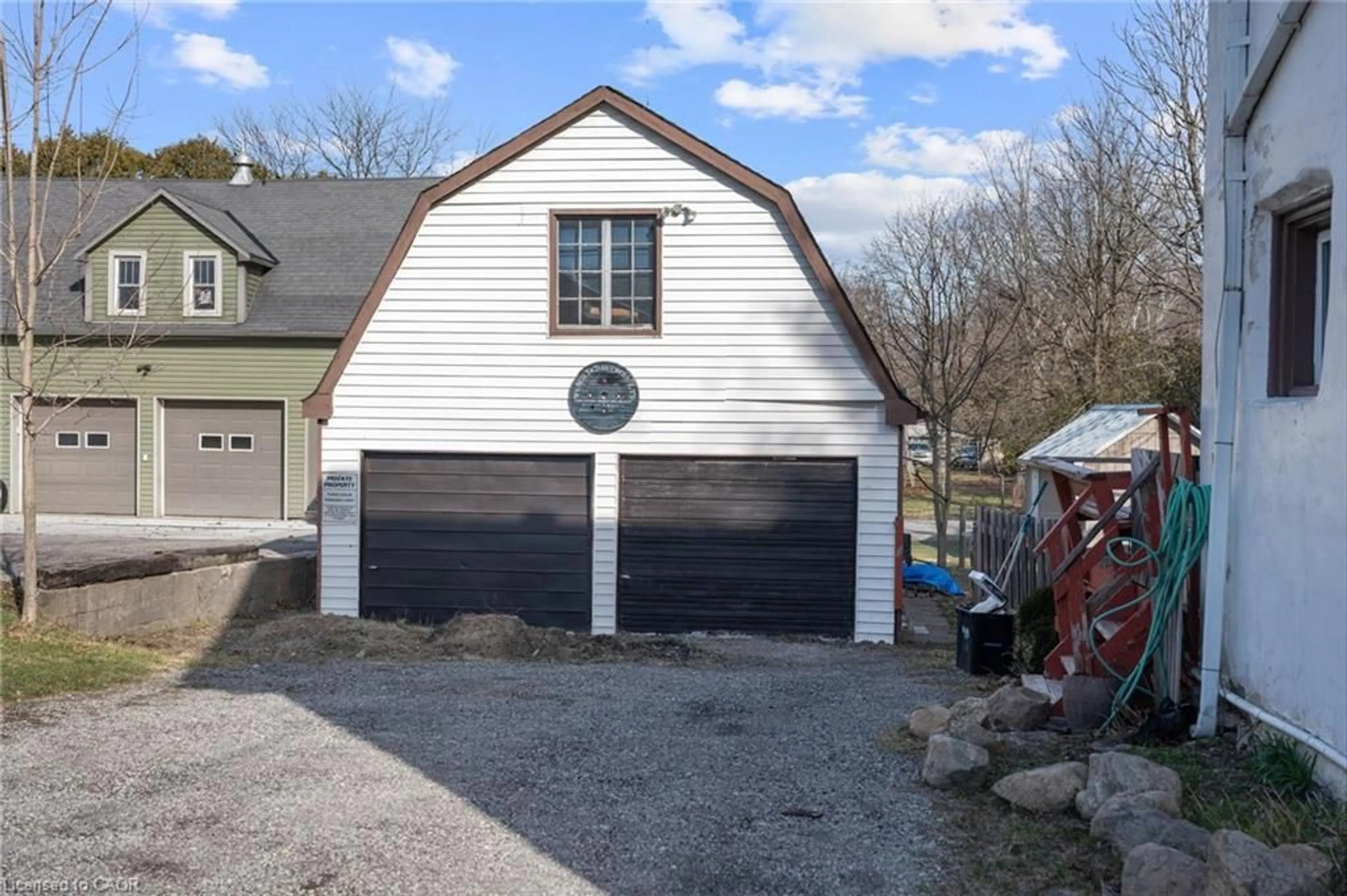 Indoor garage for 1513 Old Brock St, Vittoria Ontario N0E 1W0