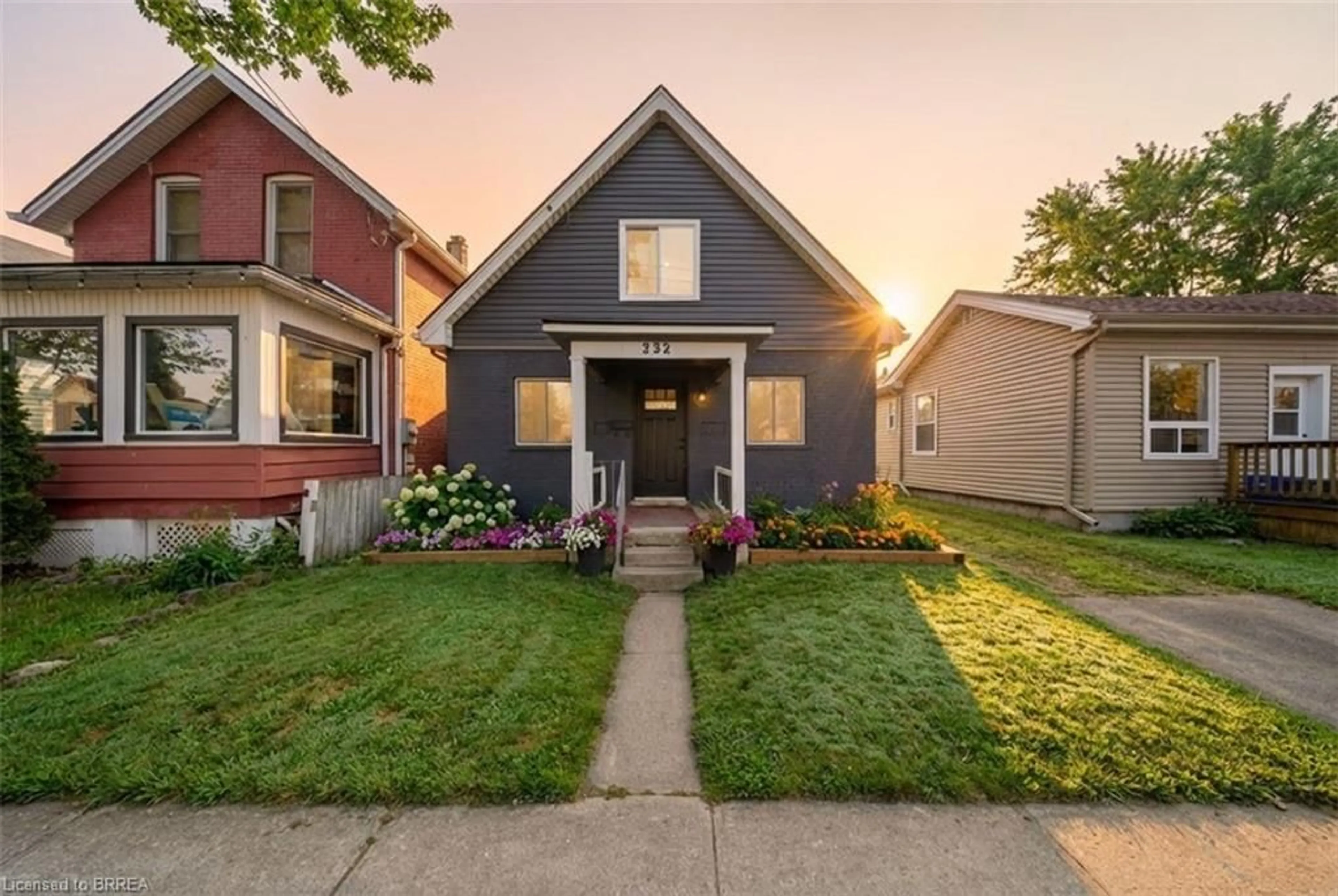 Home with brick exterior material, street for 232 Grey St, Brantford Ontario N3S 4W7