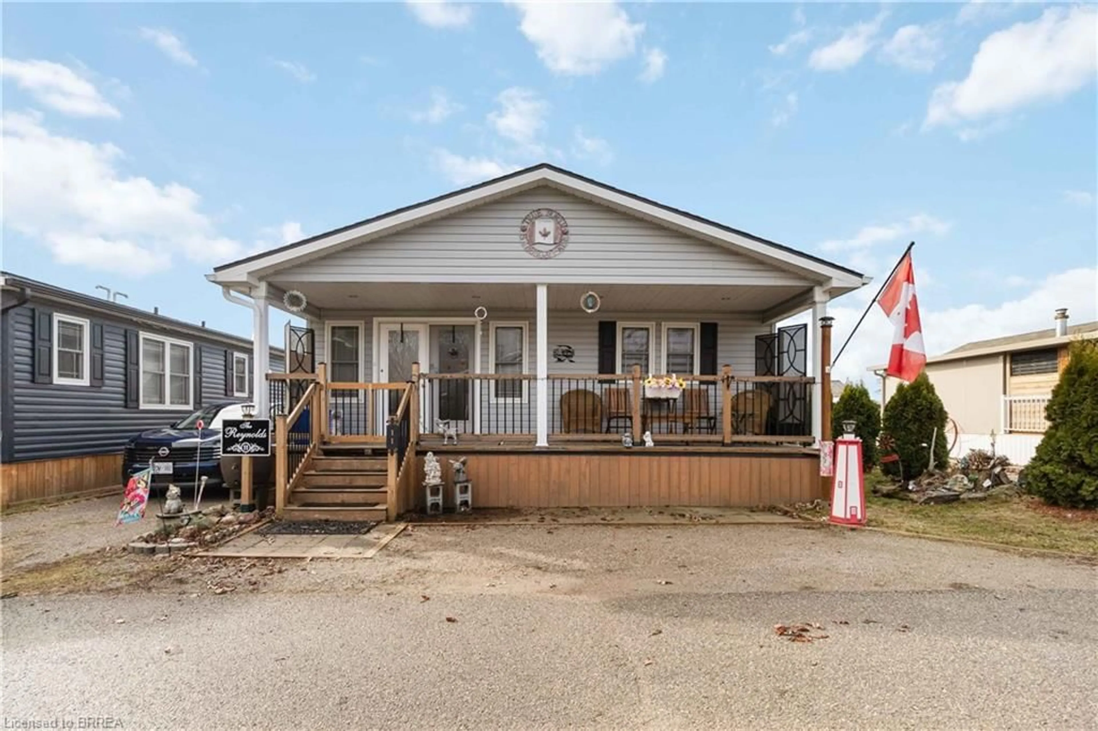 Home with vinyl exterior material, unknown for 296 West Quarter Townline Rd #11, Harley Ontario N0E 1E0