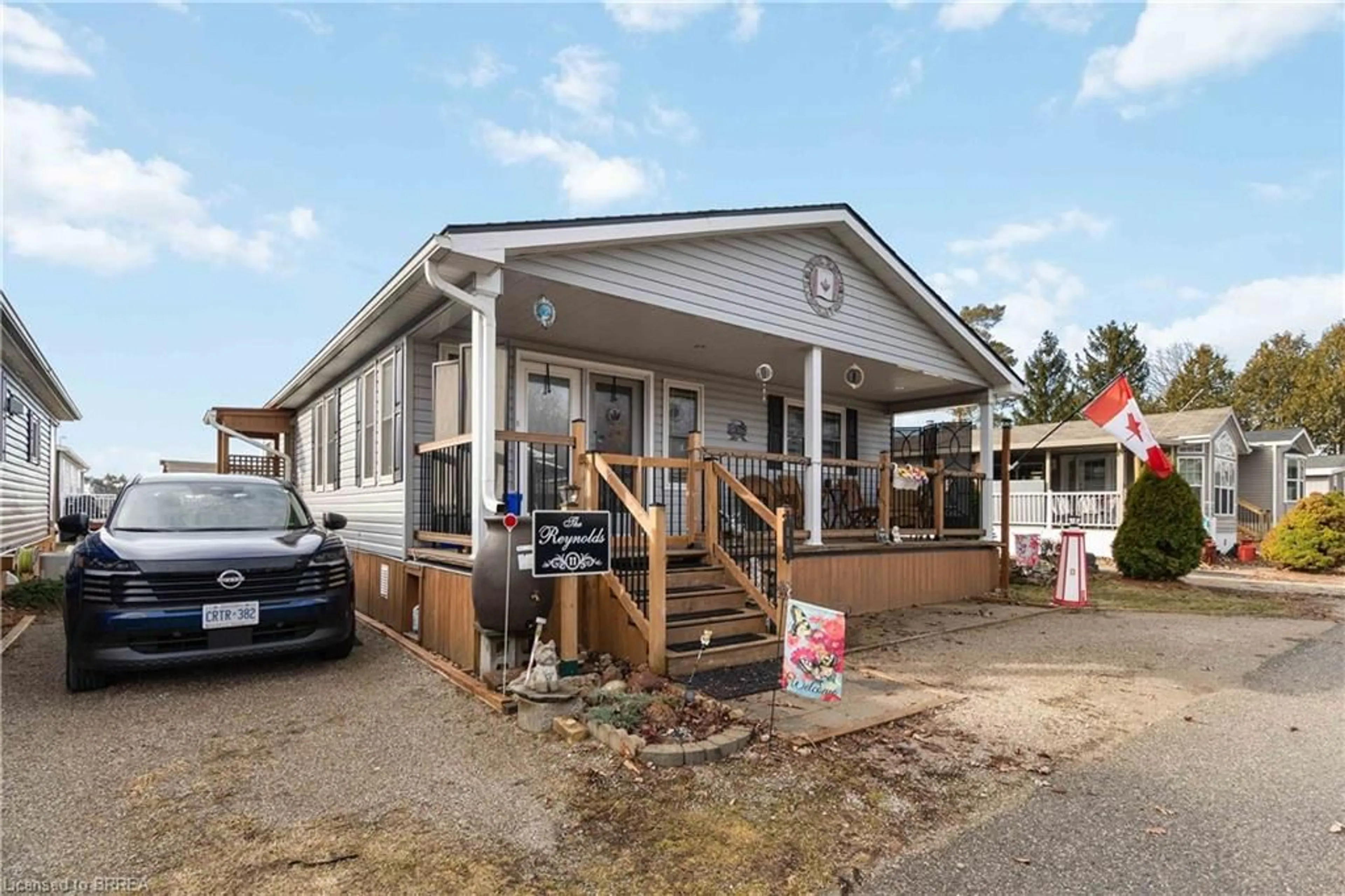 Home with vinyl exterior material, unknown for 296 West Quarter Townline Rd #11, Harley Ontario N0E 1E0