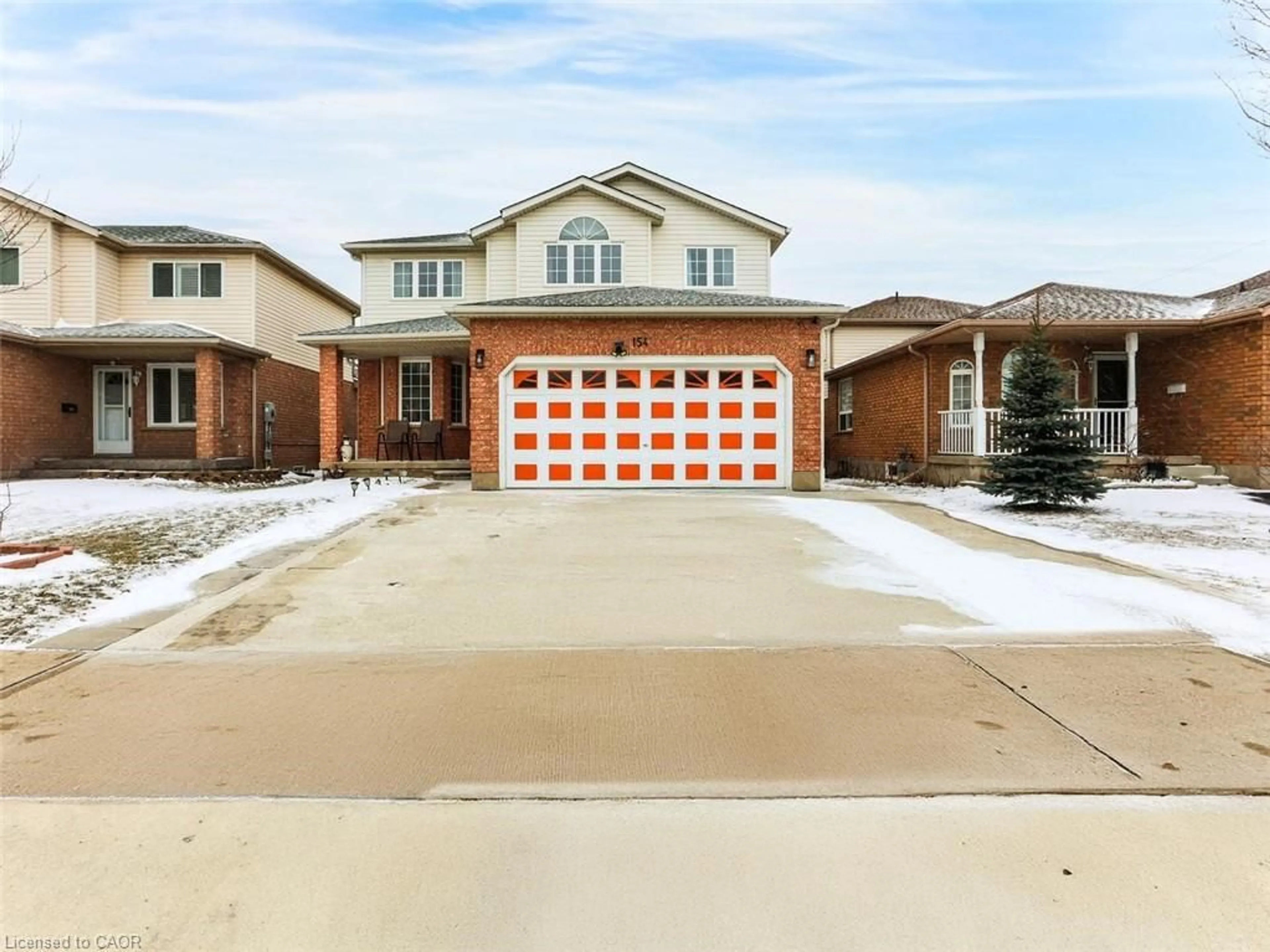 Home with brick exterior material, street for 154 Deerpath Dr, Guelph Ontario N1K 1W9