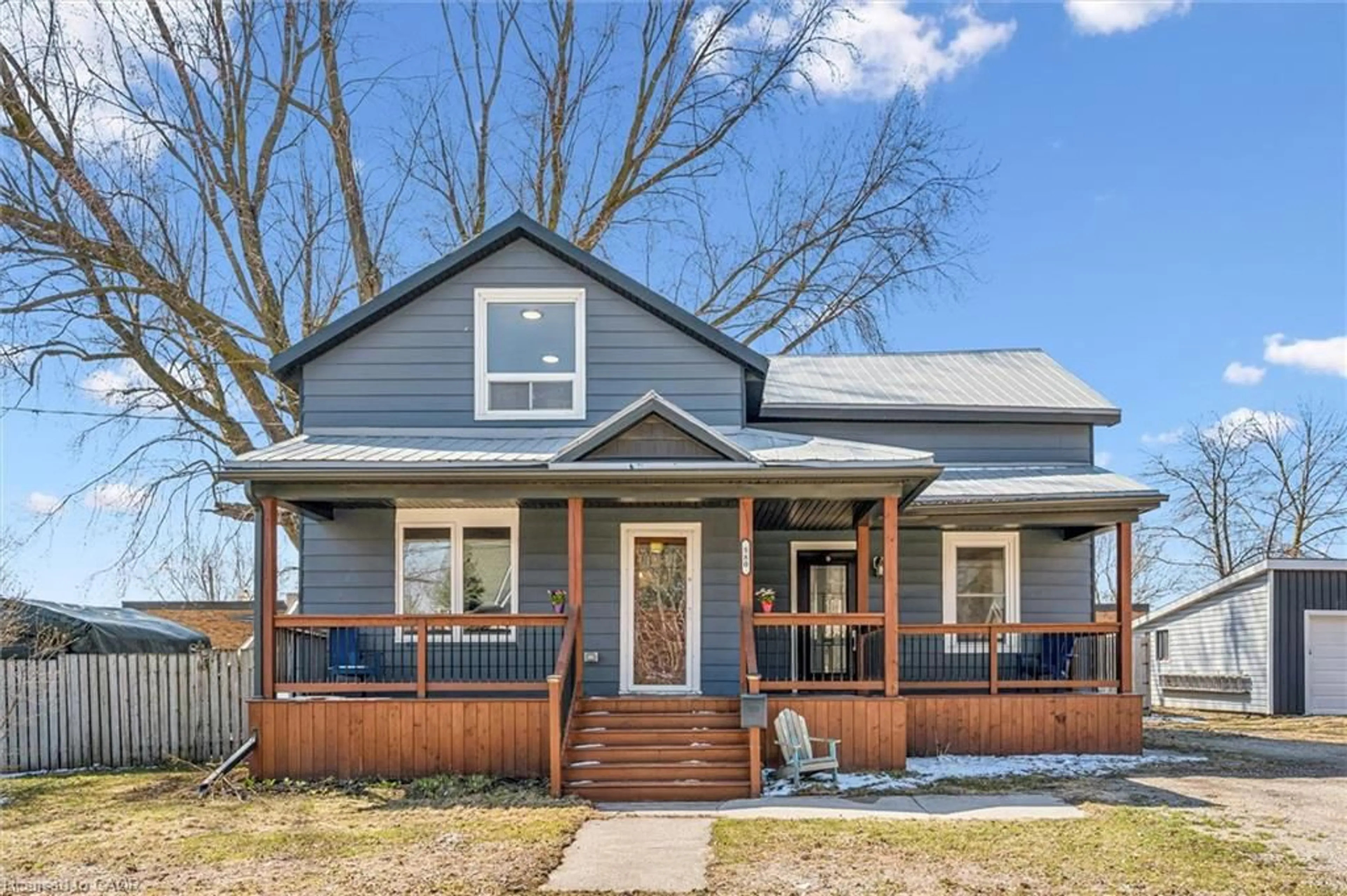 Home with vinyl exterior material, street for 580 Main St, Listowel Ontario N4W 2C6