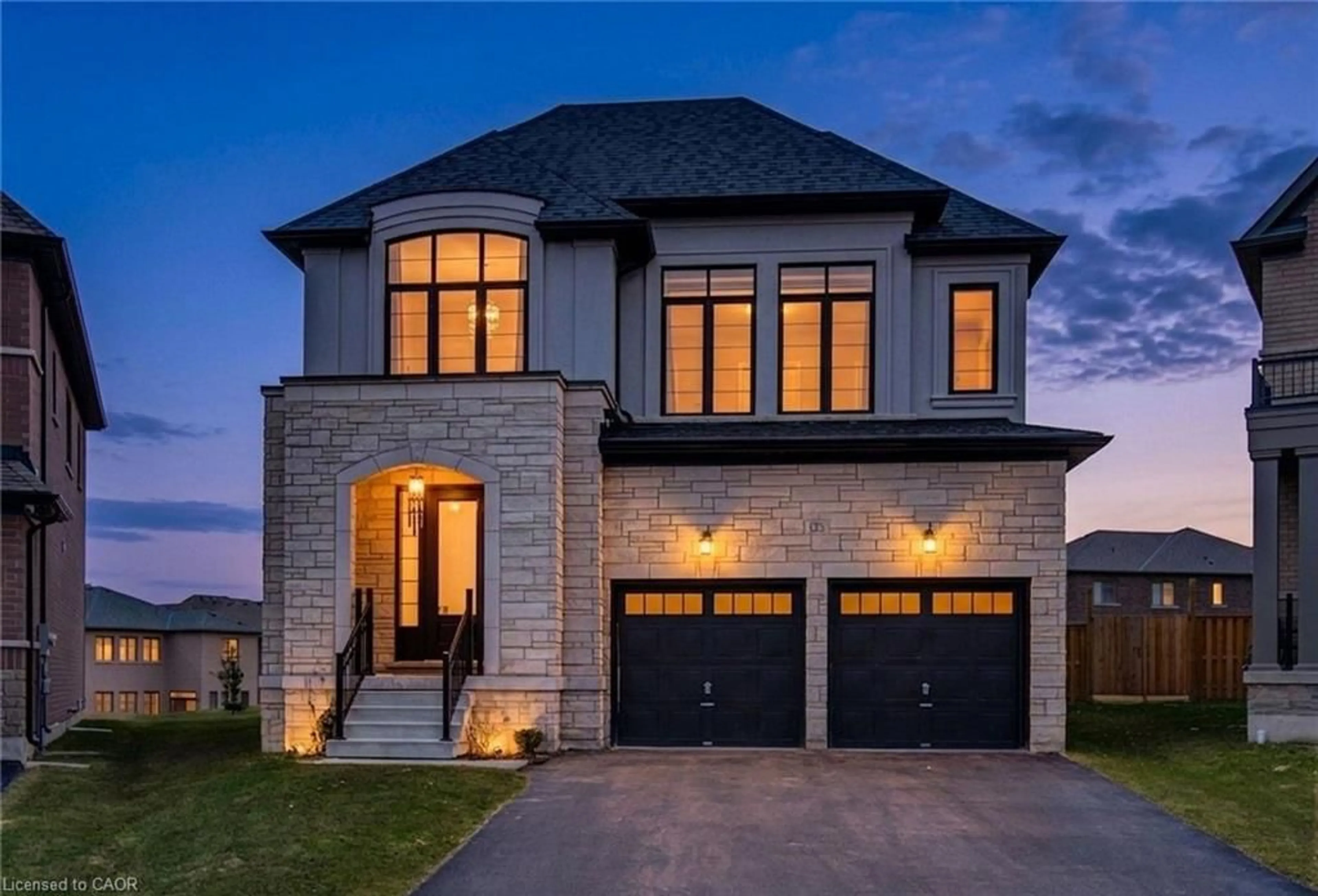 Home with brick exterior material, street for 125 Prince Charles Cres, Woodstock Ontario N4T 0N1