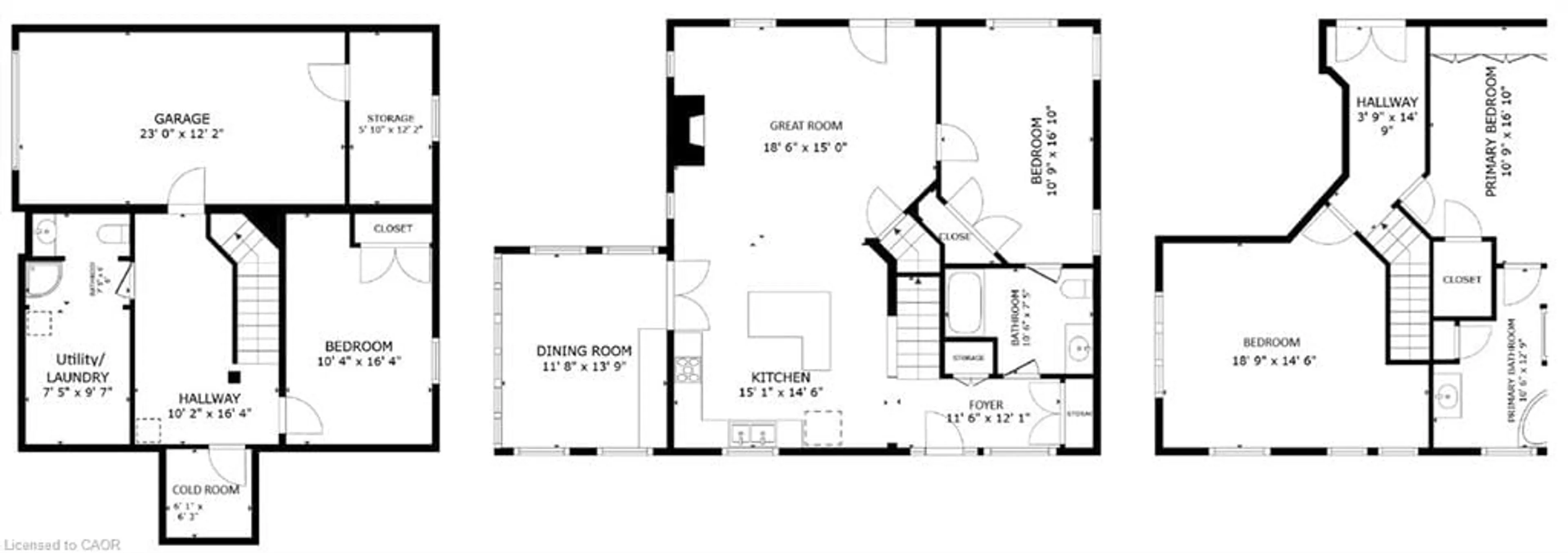 Floor plan for 31 Chapel St, Vienna Ontario N0J 1Z0