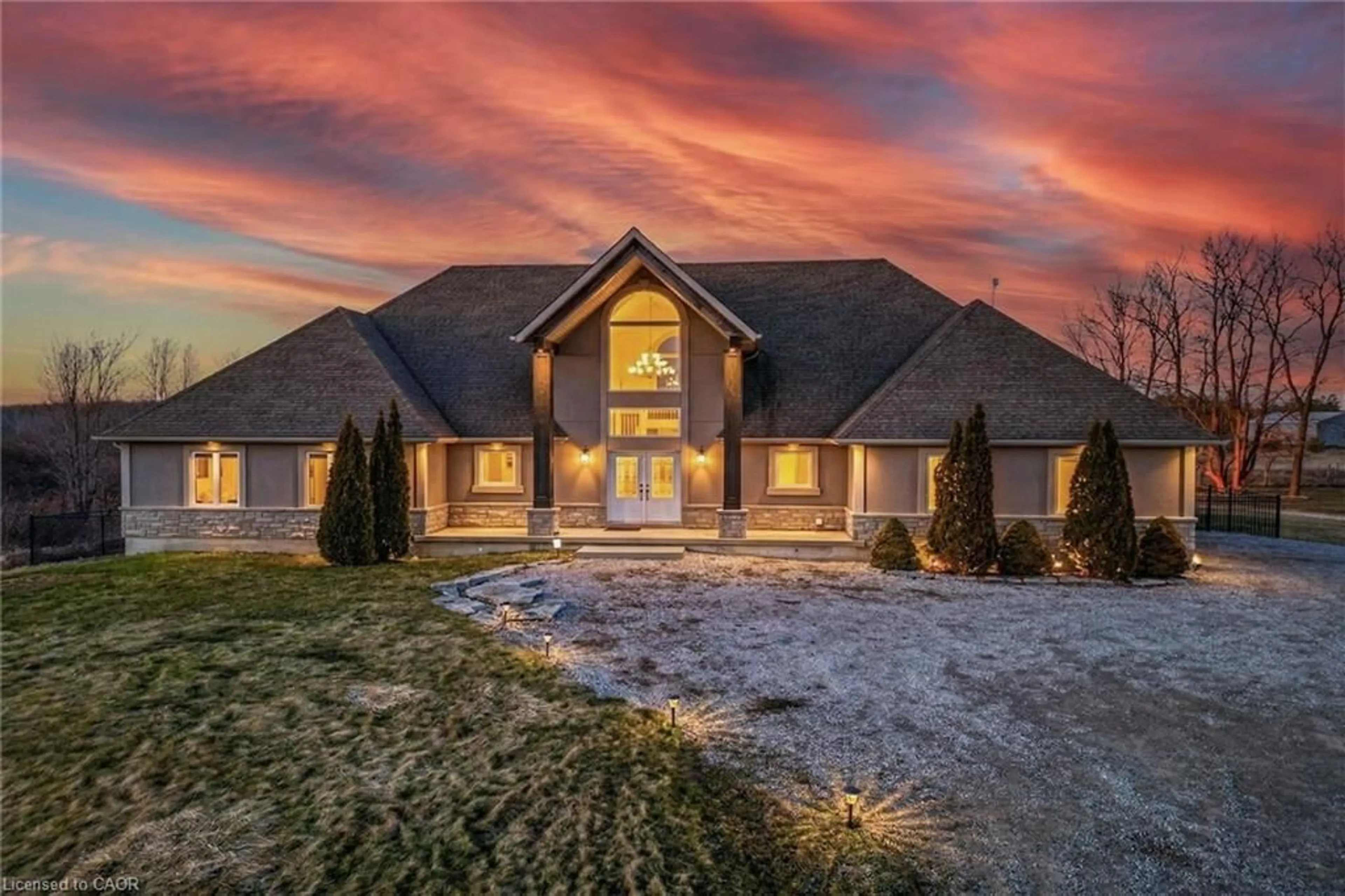 Home with brick exterior material, unknown for 4491 Haldimand 20 Rd, Dunnville Ontario N1A 2W3