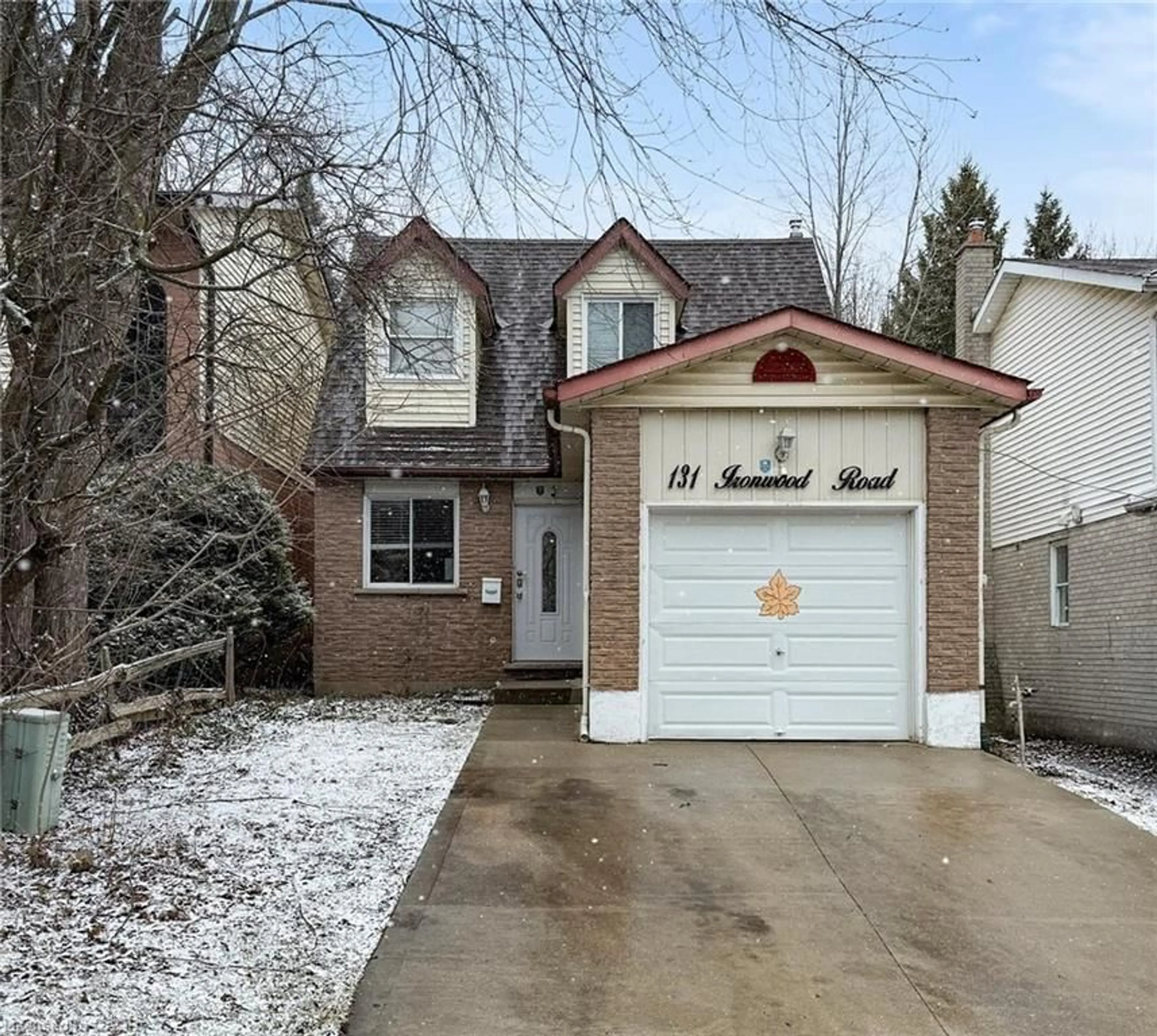 Home with brick exterior material, street for 131 Ironwood Rd, Guelph Ontario N1G 3P5