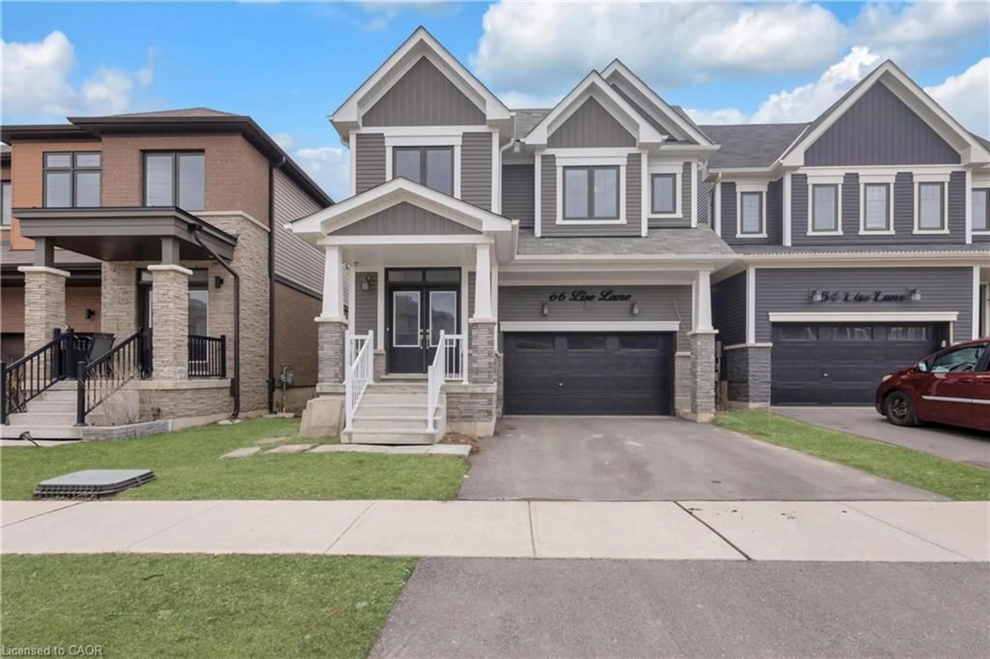 Home with brick exterior material, street for 66 Lise Lane, Caledonia Ontario N3W 0E8