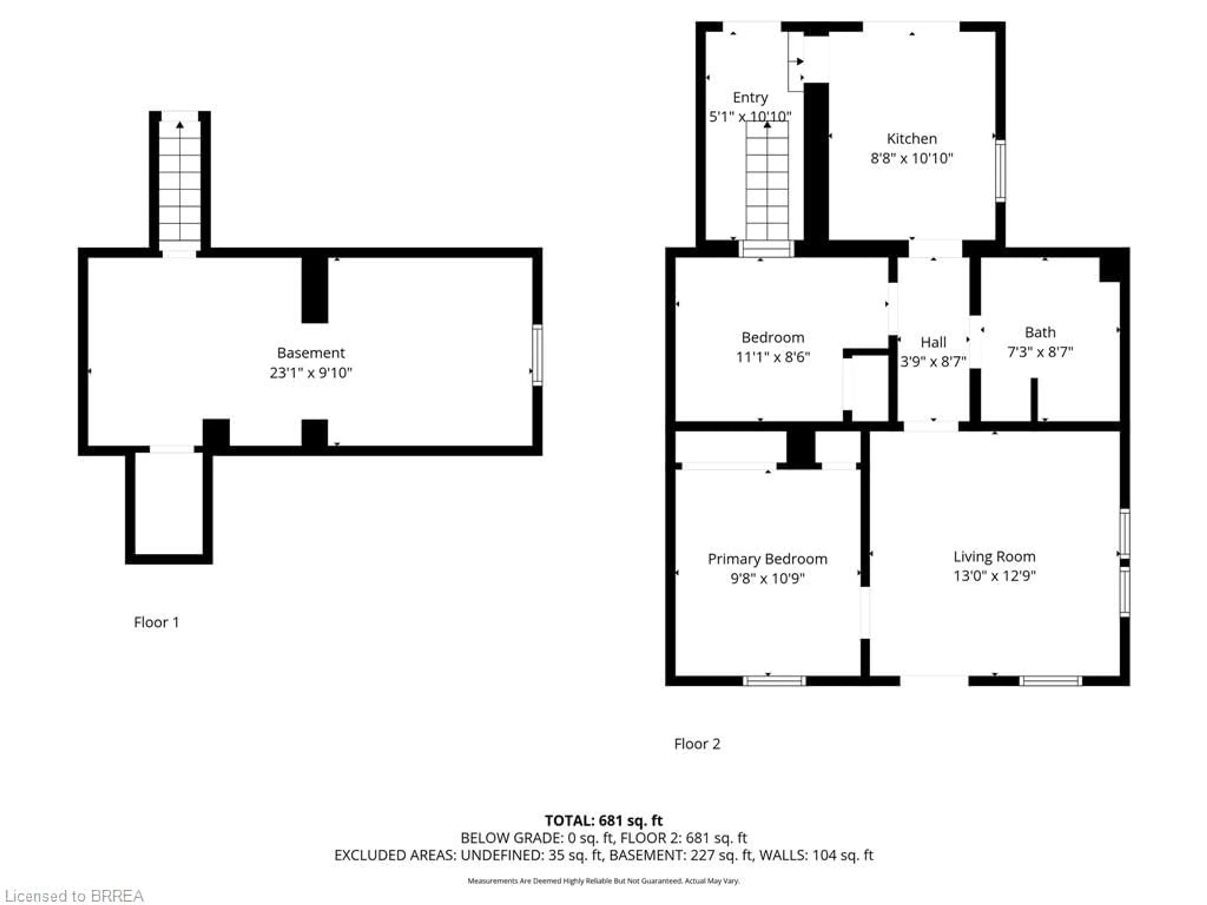 Floor plan for 150 Catharine Ave, Brantford Ontario N3T 1Y6