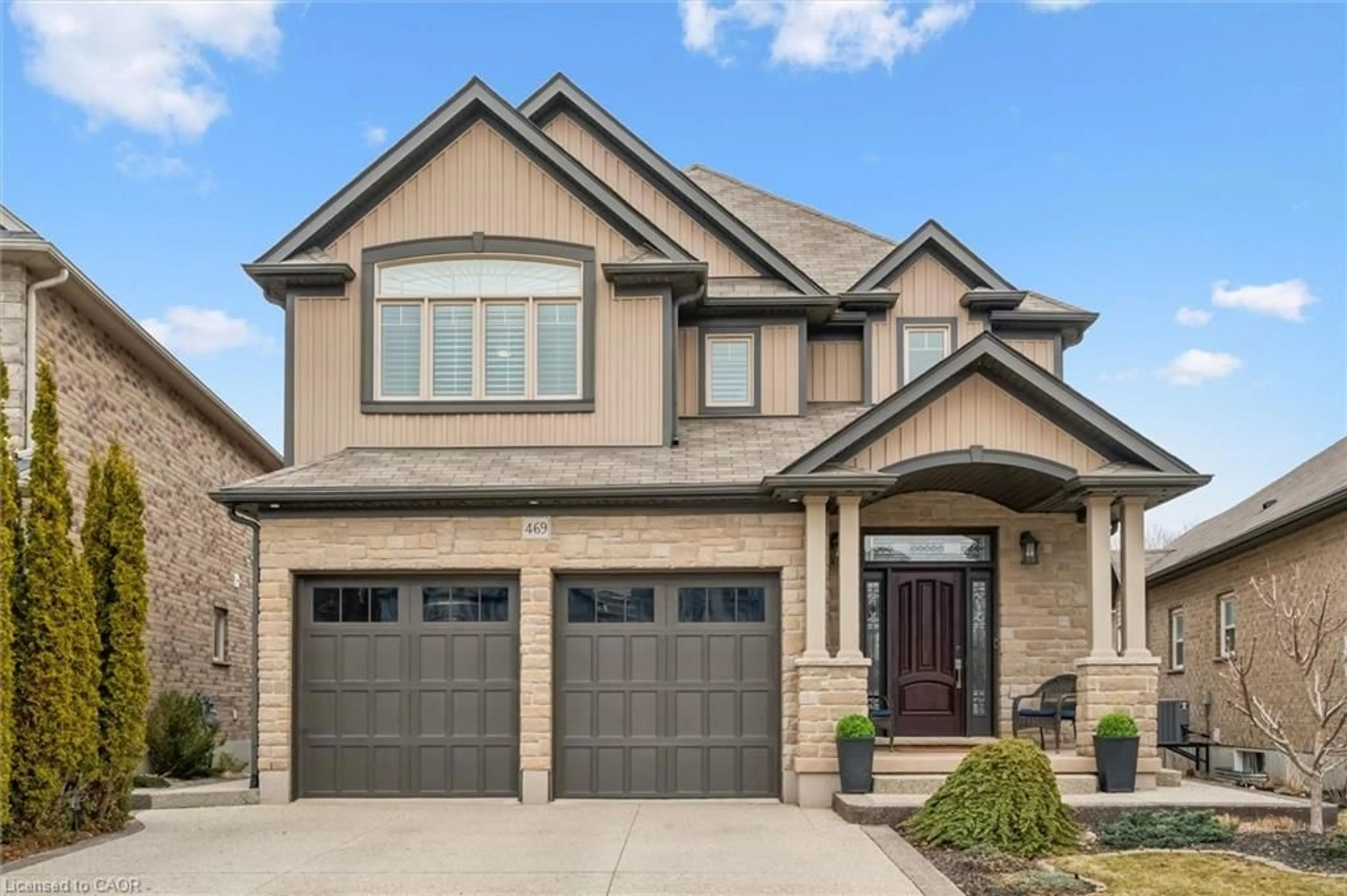 Home with brick exterior material, street for 469 Woodbine Ave, Kitchener Ontario N2R 0A6