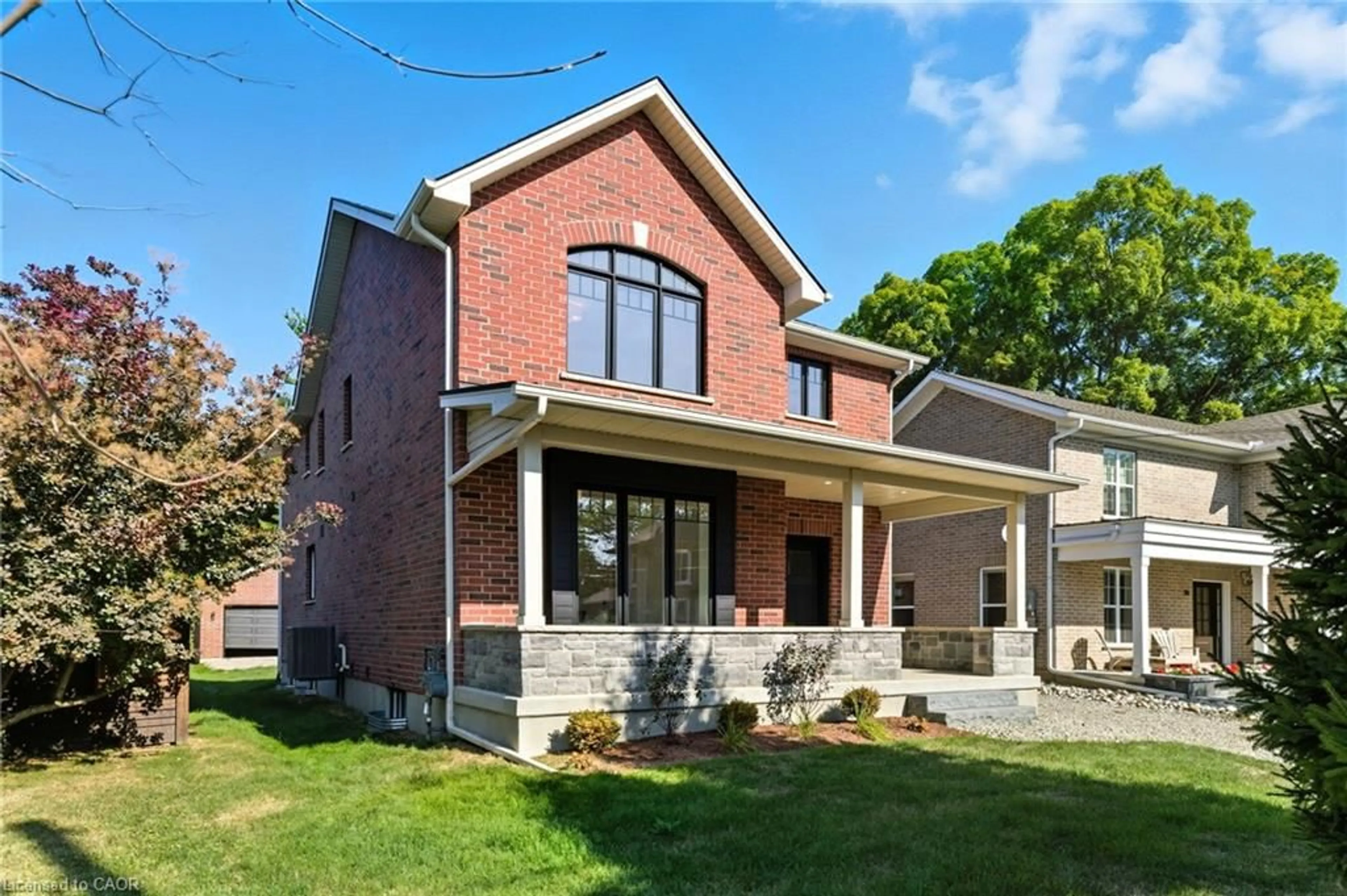 Home with brick exterior material, street for 30 Manley St, Ayr Ontario N0B 1E0