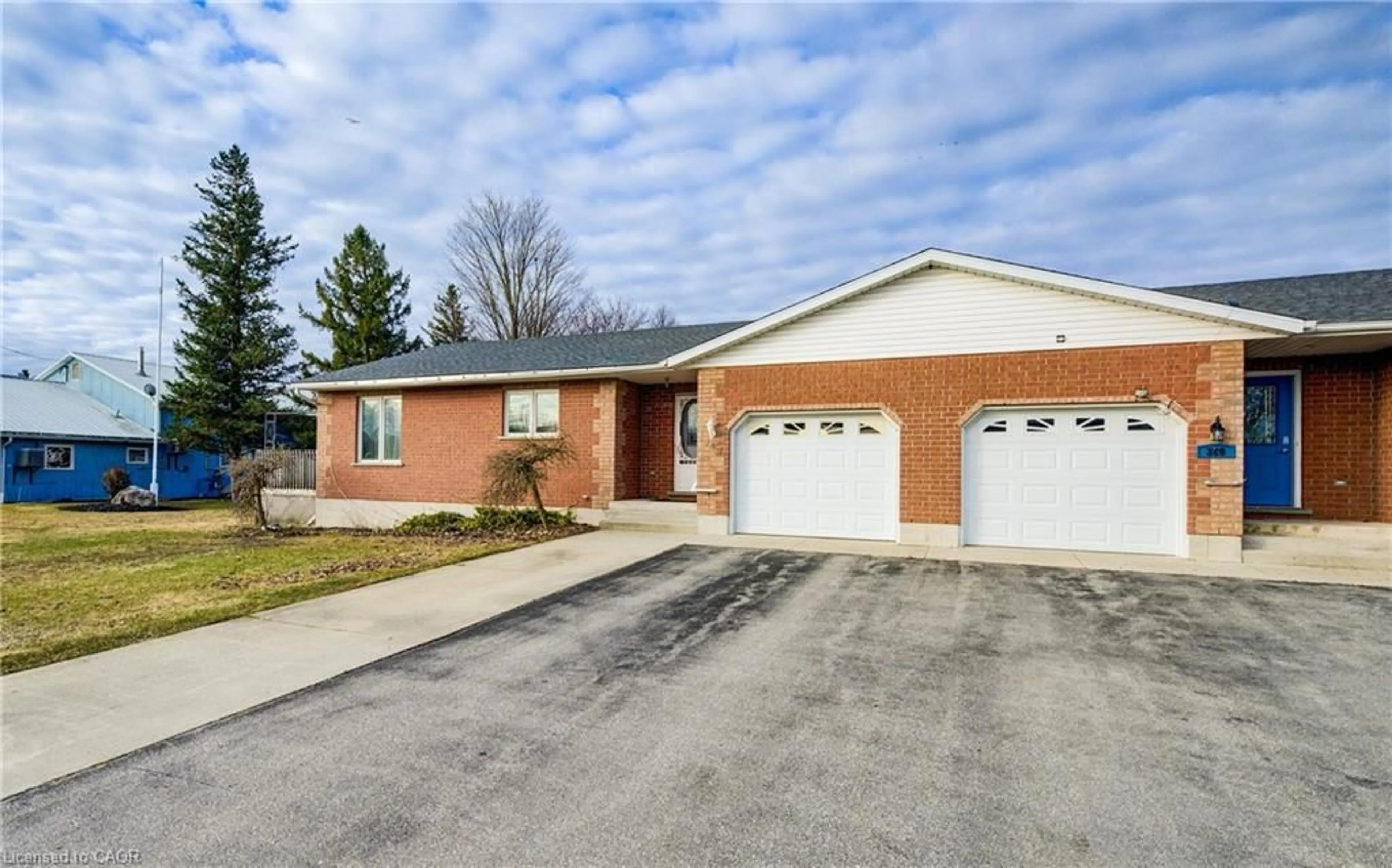 Home with brick exterior material, street for 397 Church St, Mount Forest Ontario N0G 2L2