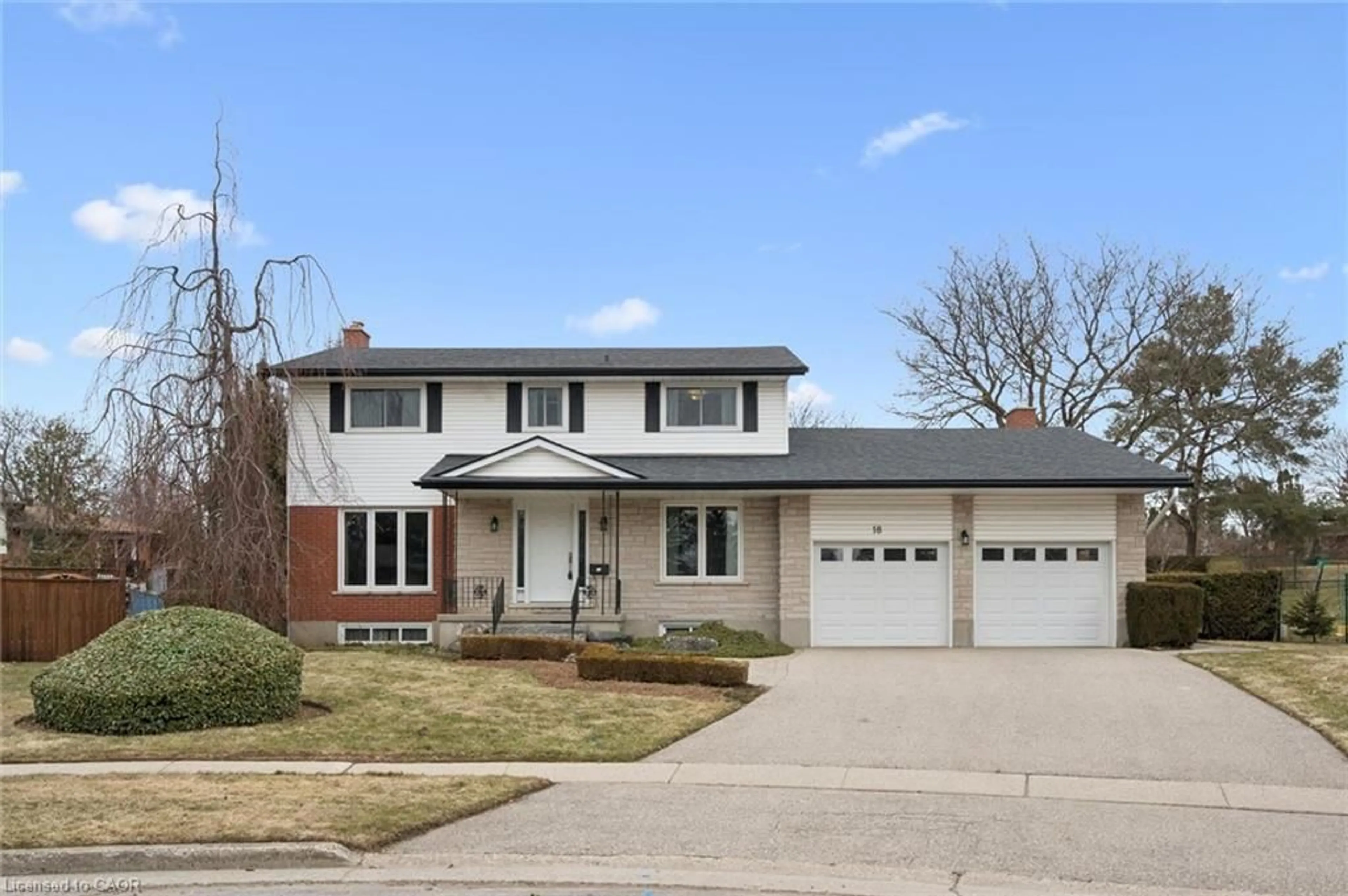 Home with brick exterior material, street for 18 Carmine Pl, Guelph Ontario N1E 3V1