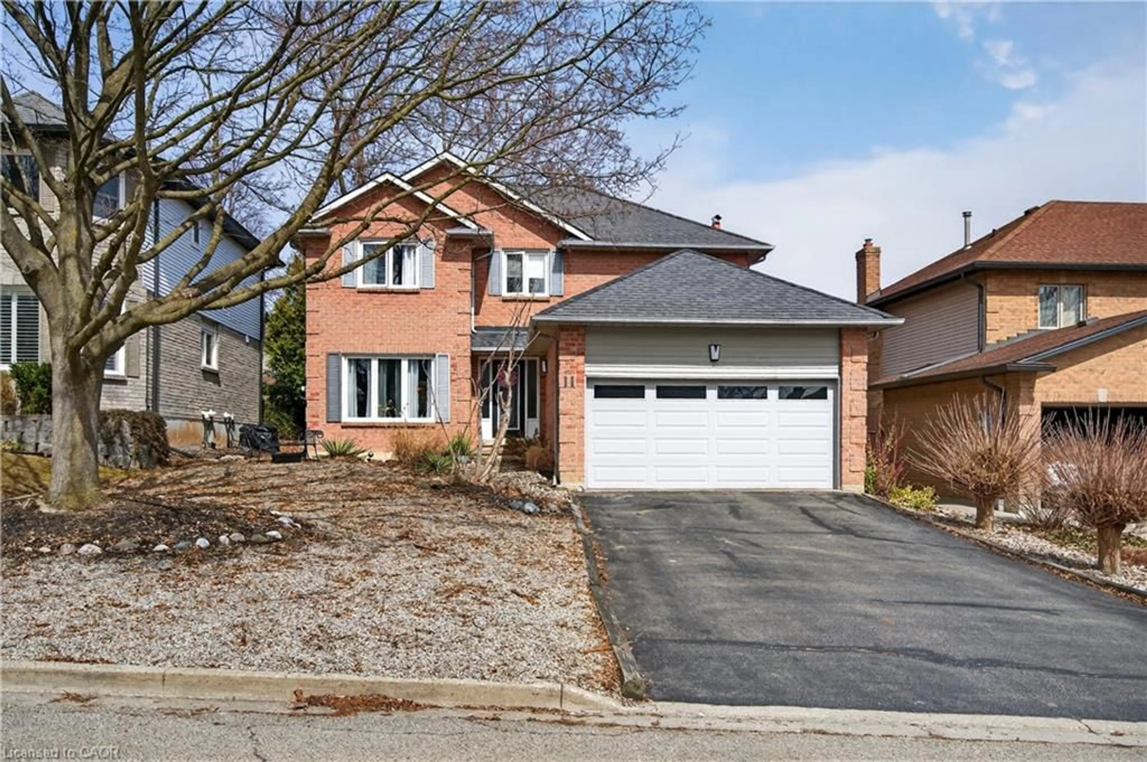 Home with brick exterior material, street for 11 Giffin Rd, Dundas Ontario L9H 6S4