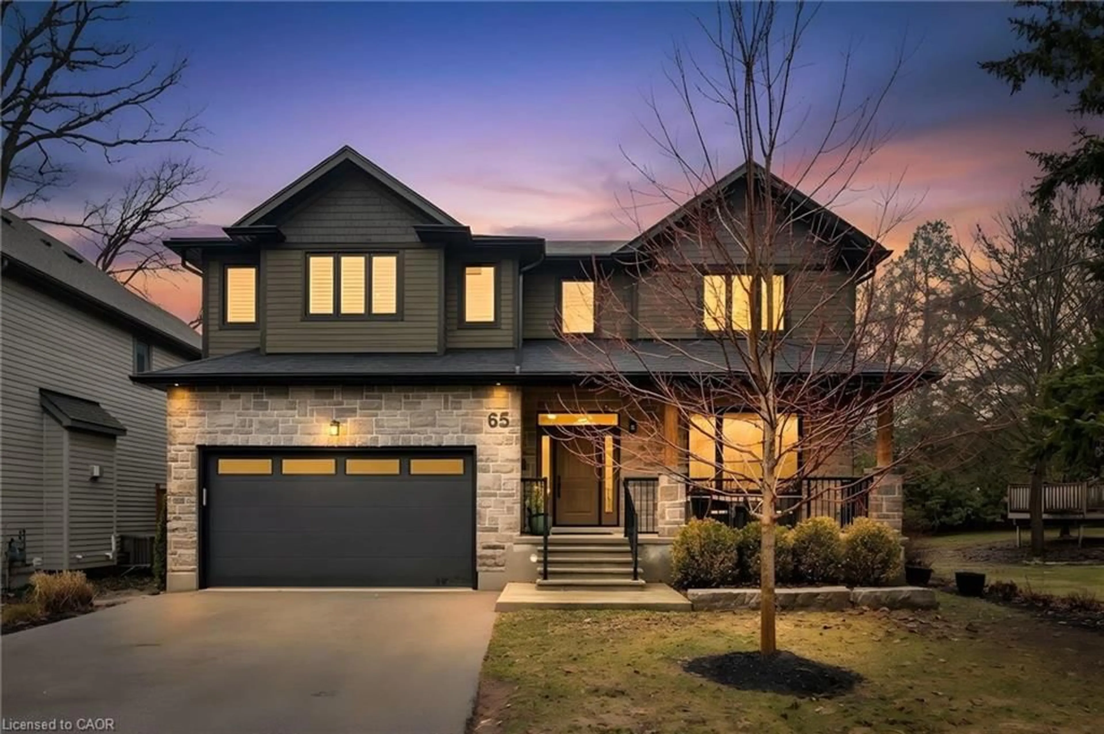 Home with brick exterior material, street for 65 Dean Ave, Guelph Ontario N1G 1L3