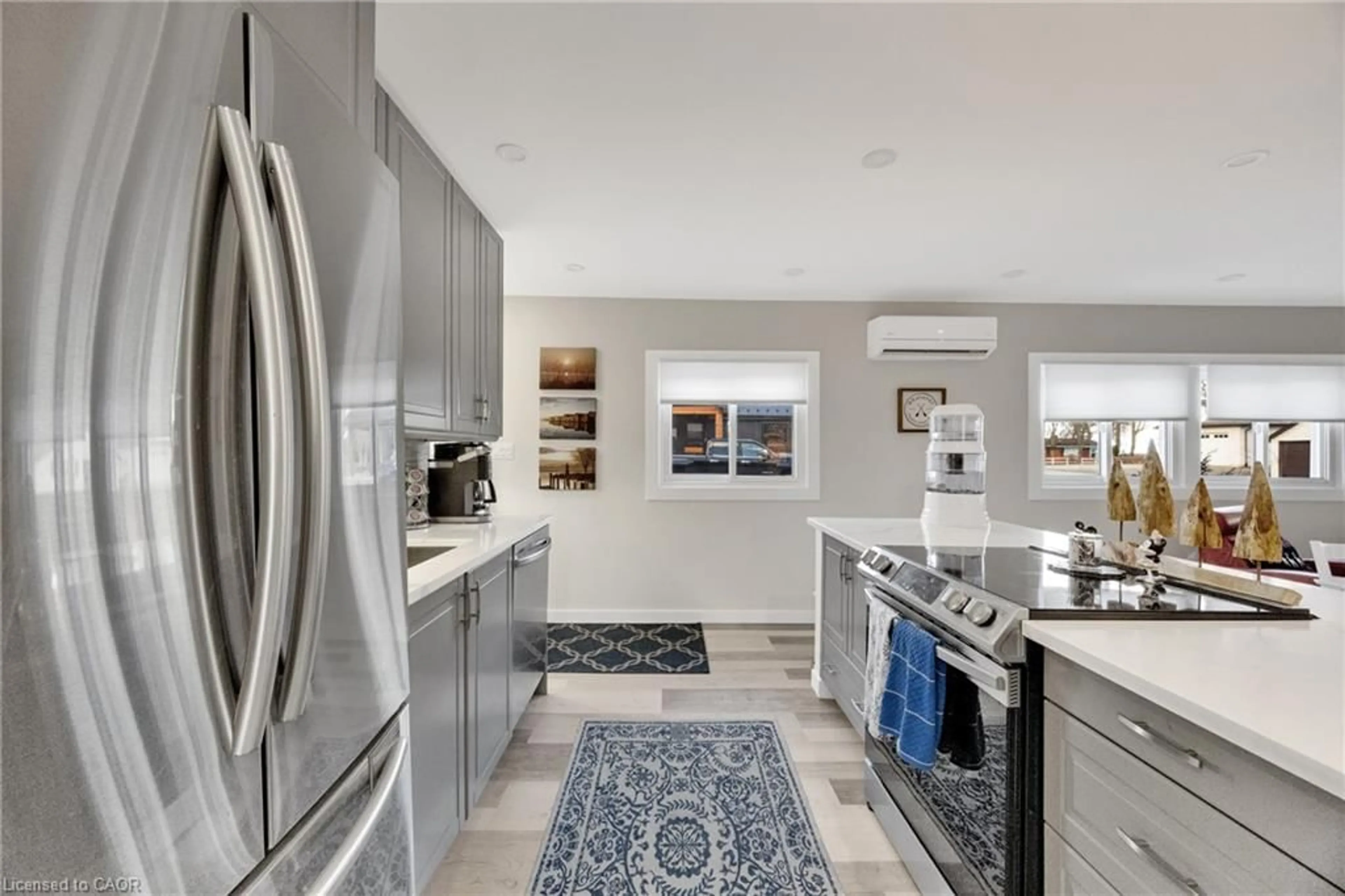 Open concept kitchen, ceramic/tile floor for 179 Cedar Dr, Turkey Point Ontario N0E 1T0