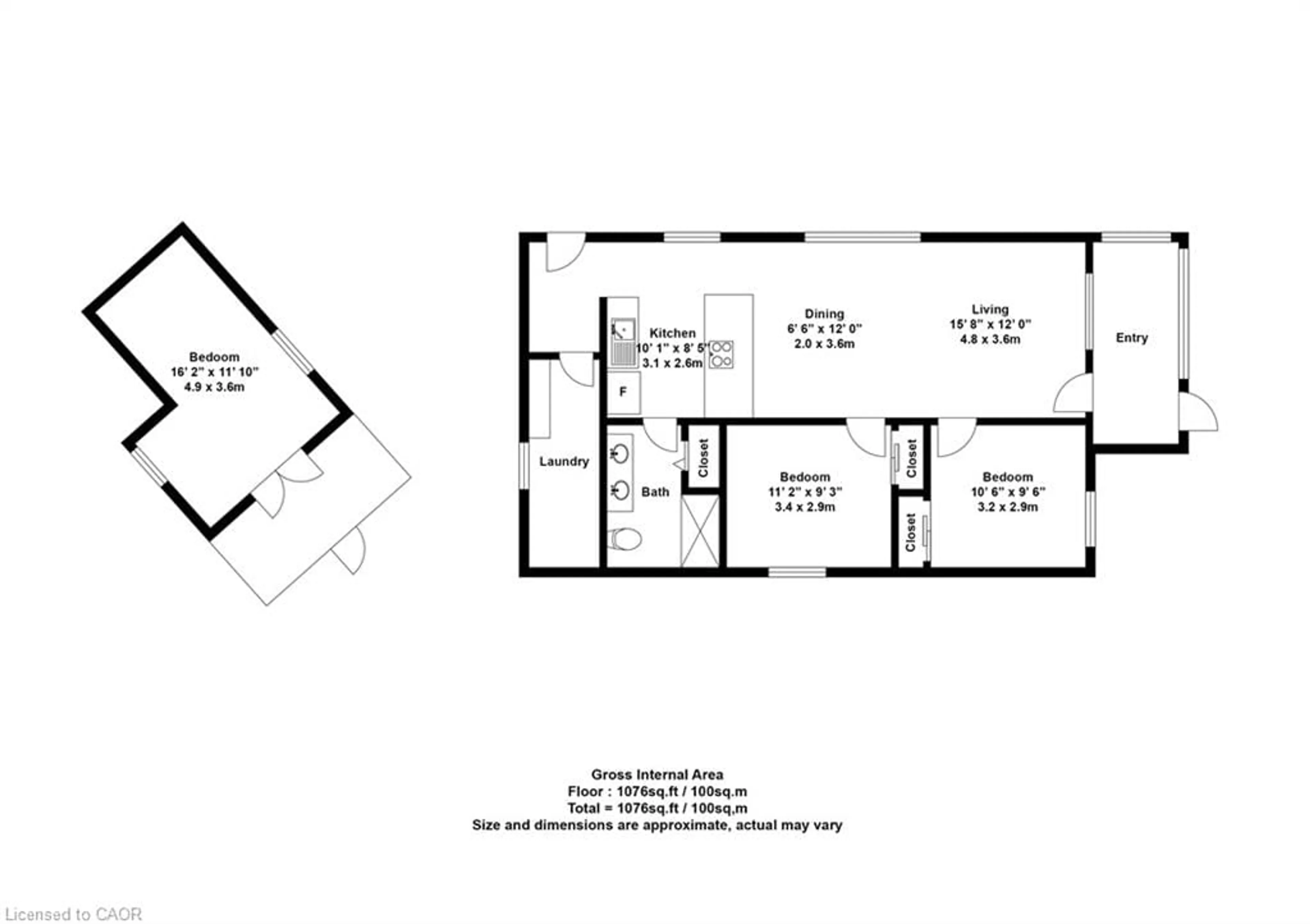 Floor plan for 179 Cedar Dr, Turkey Point Ontario N0E 1T0