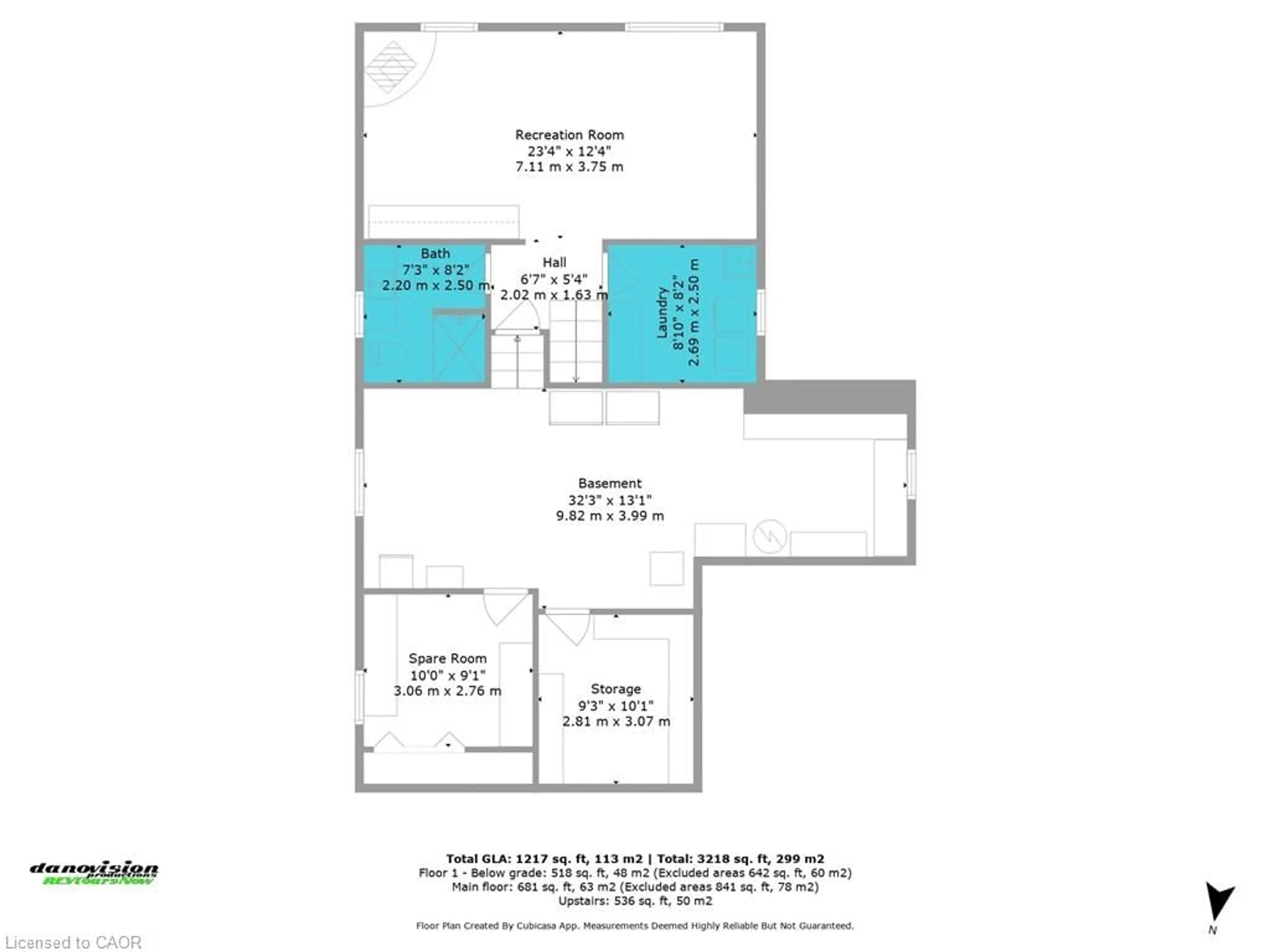 Floor plan for 15 Davis St, Jarvis Ontario N0A 1J0