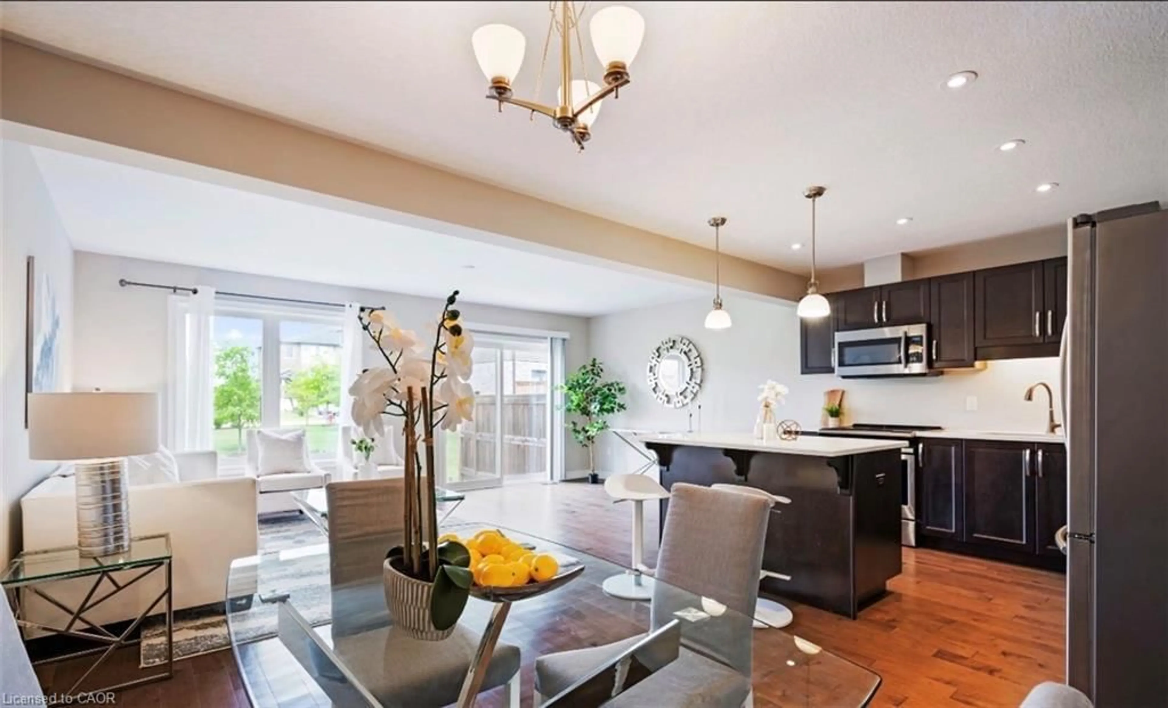 Open concept kitchen, unknown for 24 Lawson St, Dufferin Ontario L9W 5S5