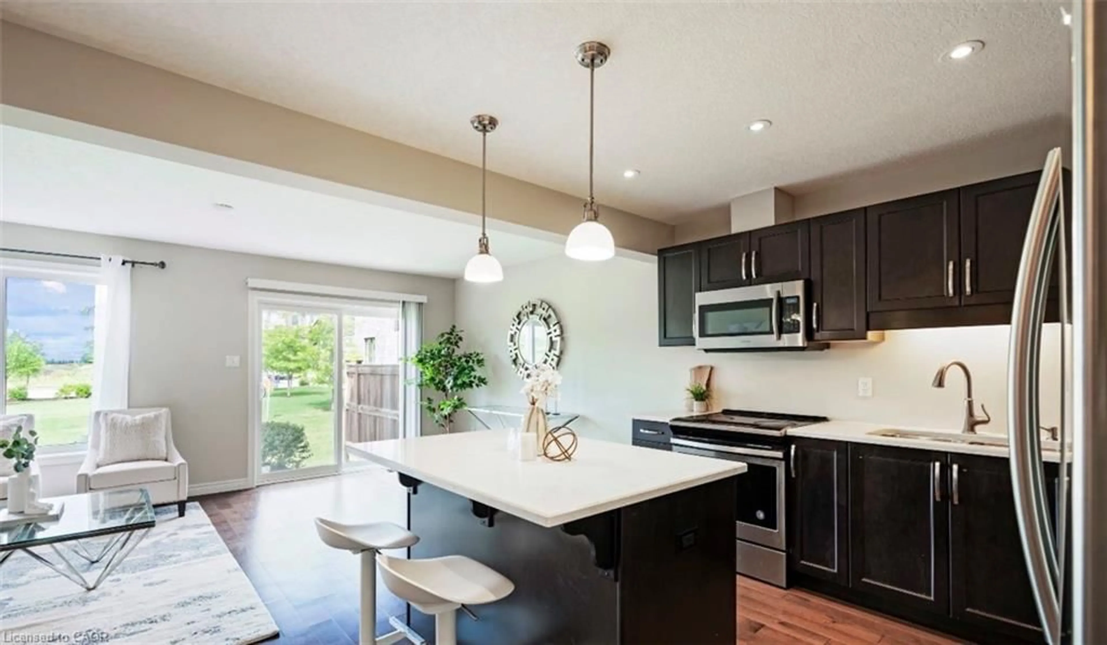 Open concept kitchen, unknown for 24 Lawson St, Dufferin Ontario L9W 5S5