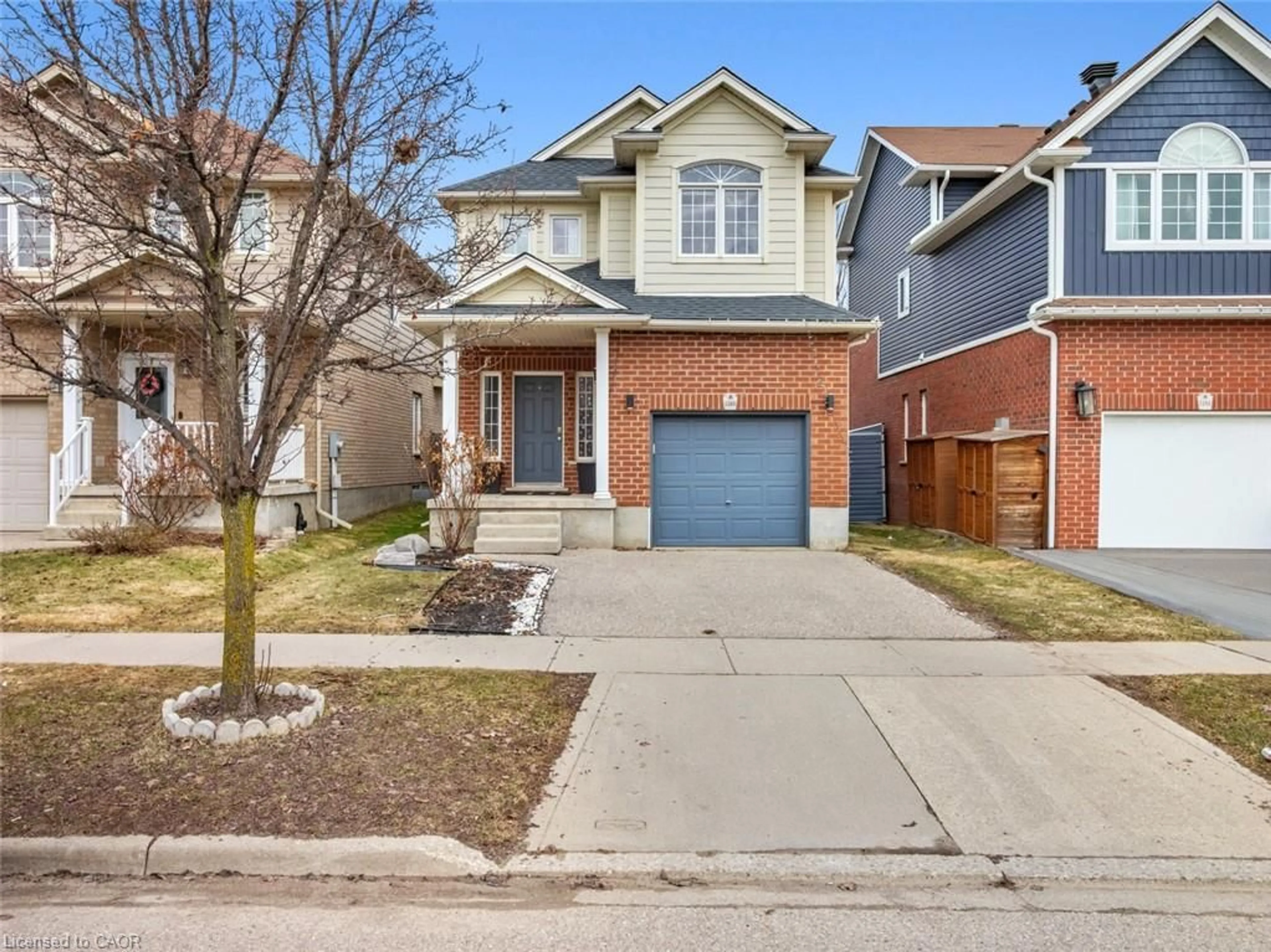 Home with brick exterior material, street for 1260 Old Zeller Dr, Kitchener Ontario N2A 0A2