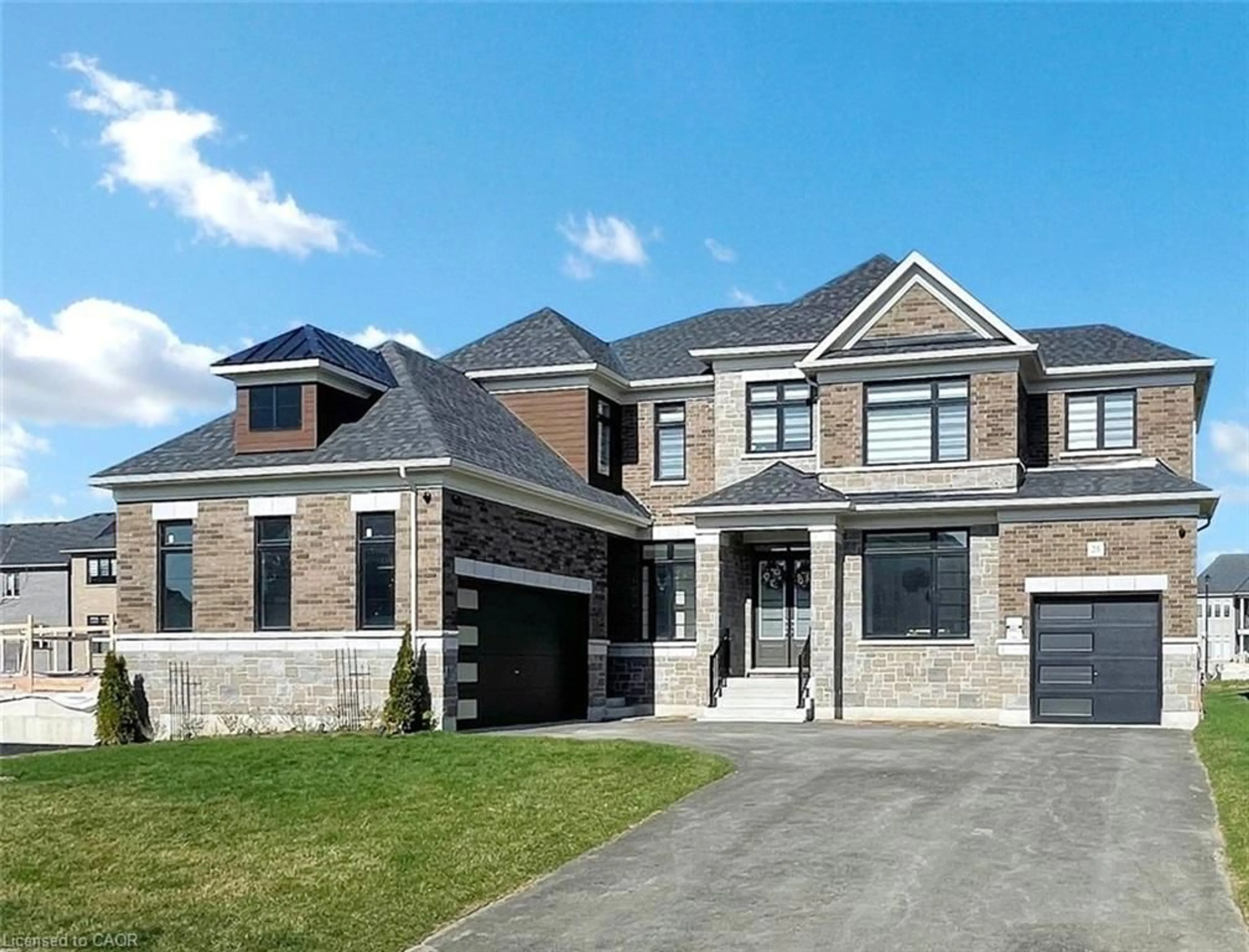Home with brick exterior material, street for 25 Bellflower Cres, Tottenham Ontario L0G 1W0