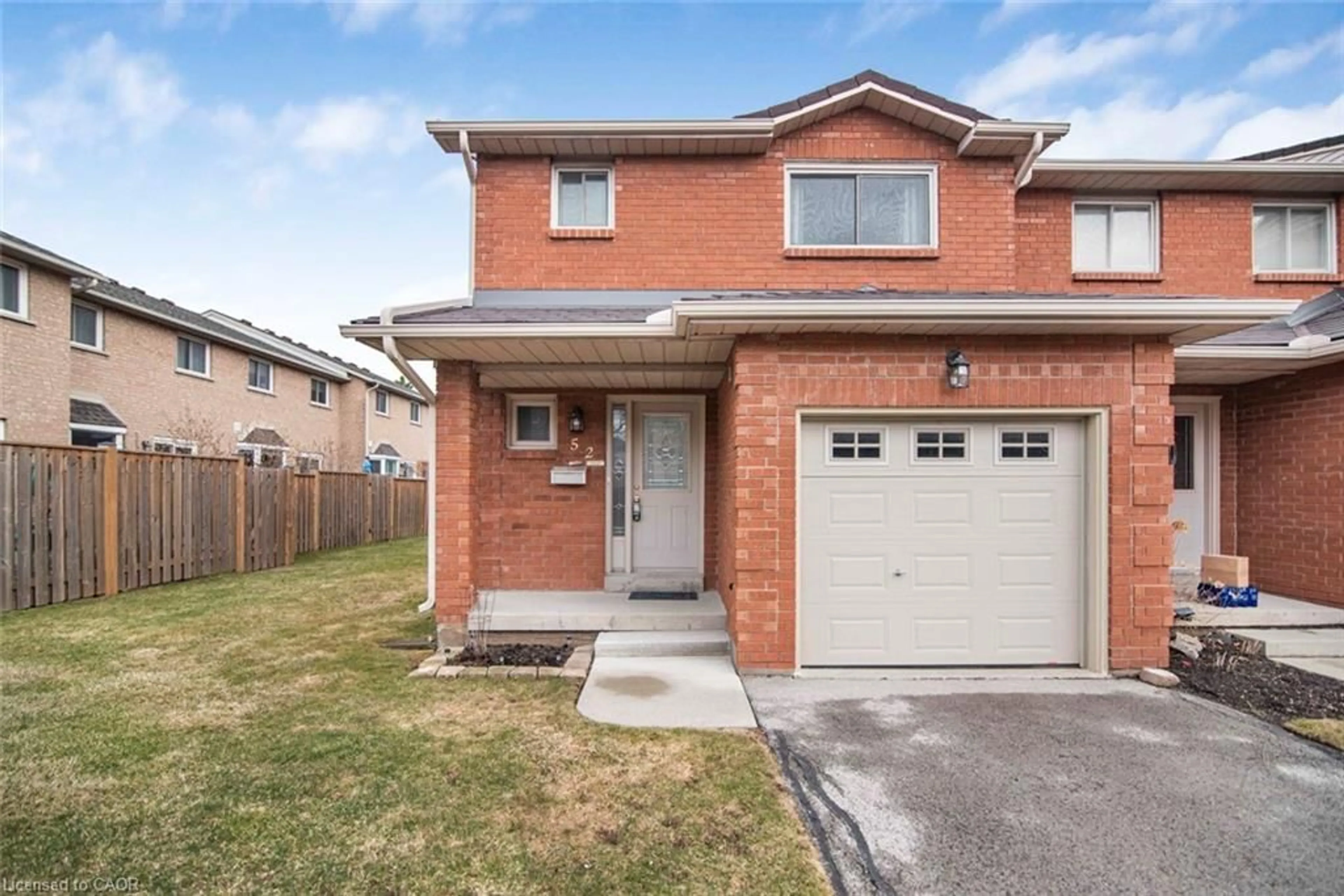 Home with brick exterior material, street for 391 Stone Church Rd #52, Hamilton Ontario L9B 2H2