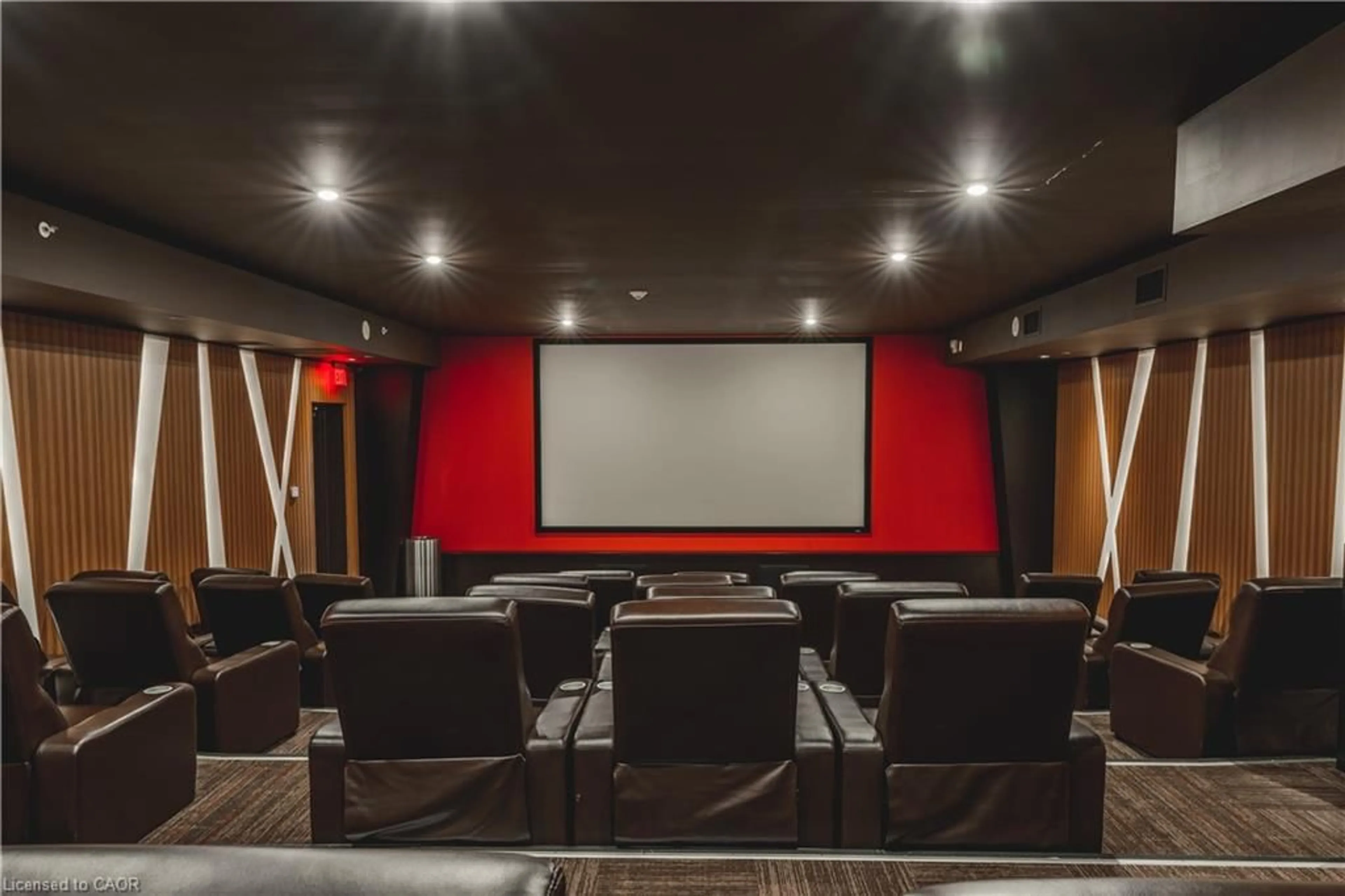Home theater for 1235 Richmond St #1807, London Ontario N6A 0C1