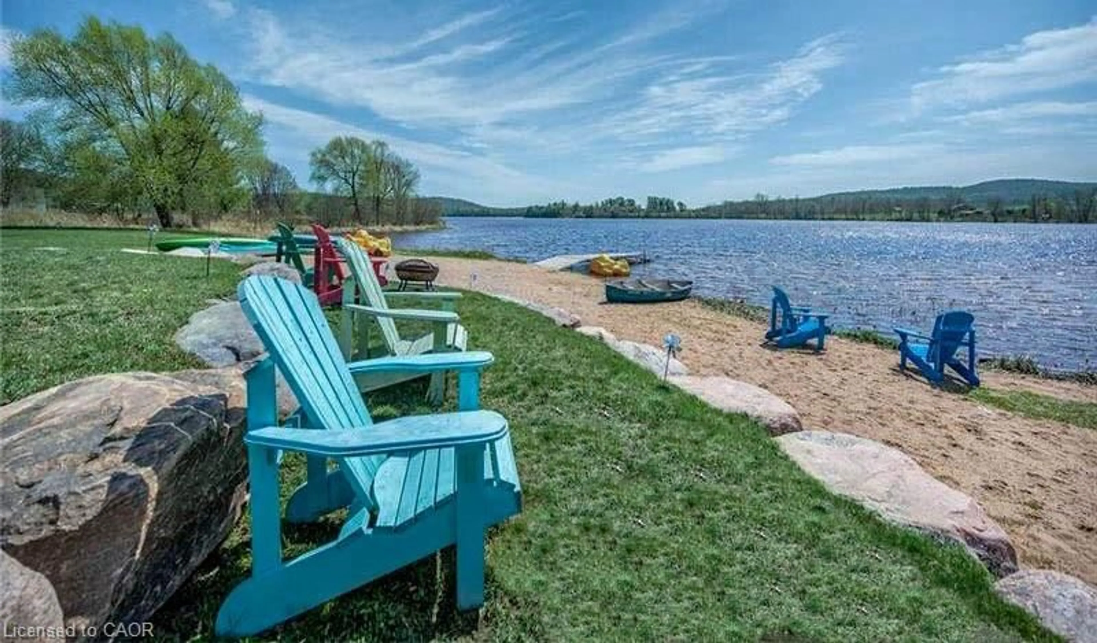Patio, water/lake/river/ocean view for 137 Lakeshore Dr, Barry's Bay Ontario K0J 1B0
