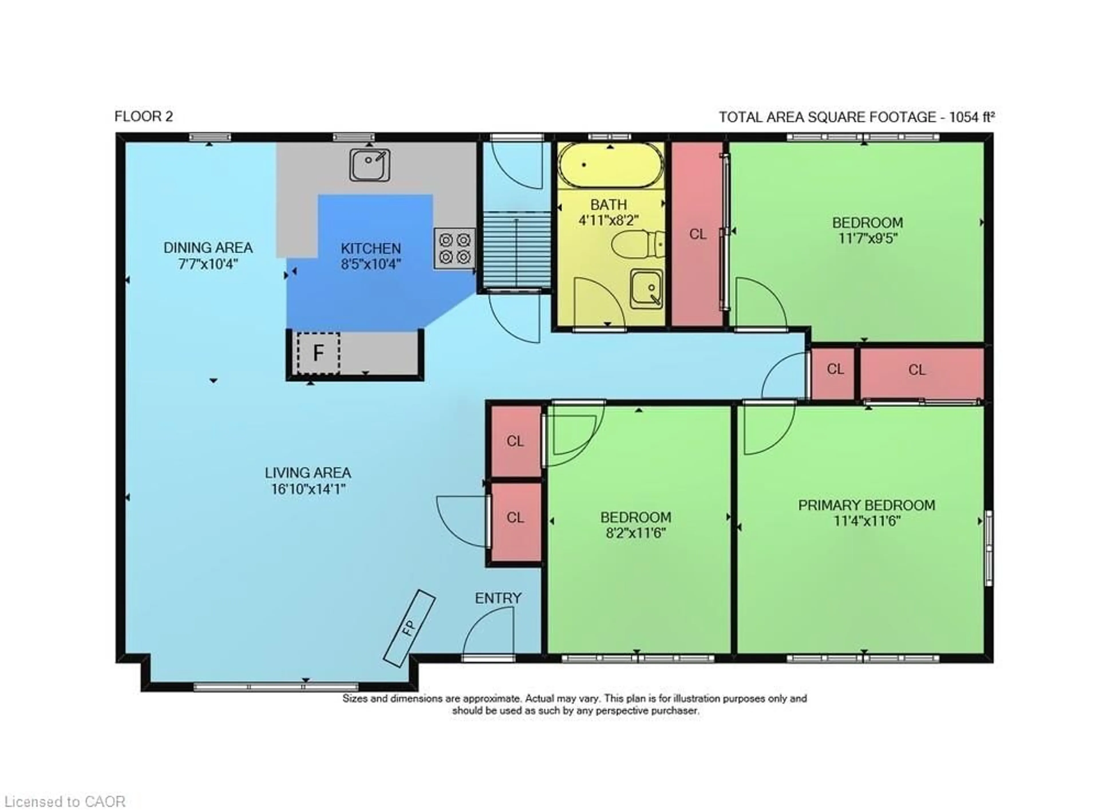 Floor plan for 48 Alma St, Hagersville Ontario N0A 1H0