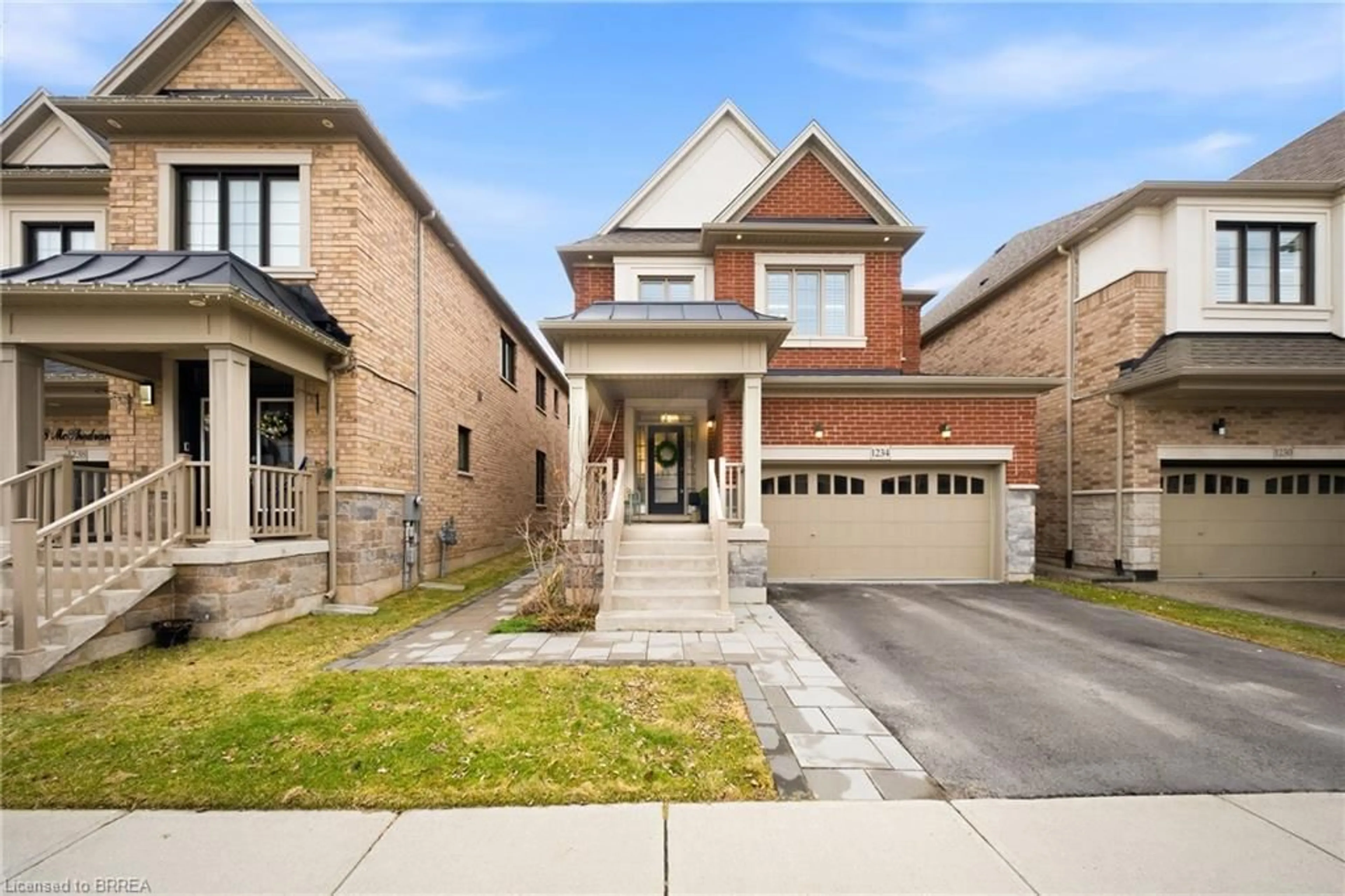 Home with brick exterior material, street for 1234 Mcphedran Pt, Milton Ontario L9E 1J8