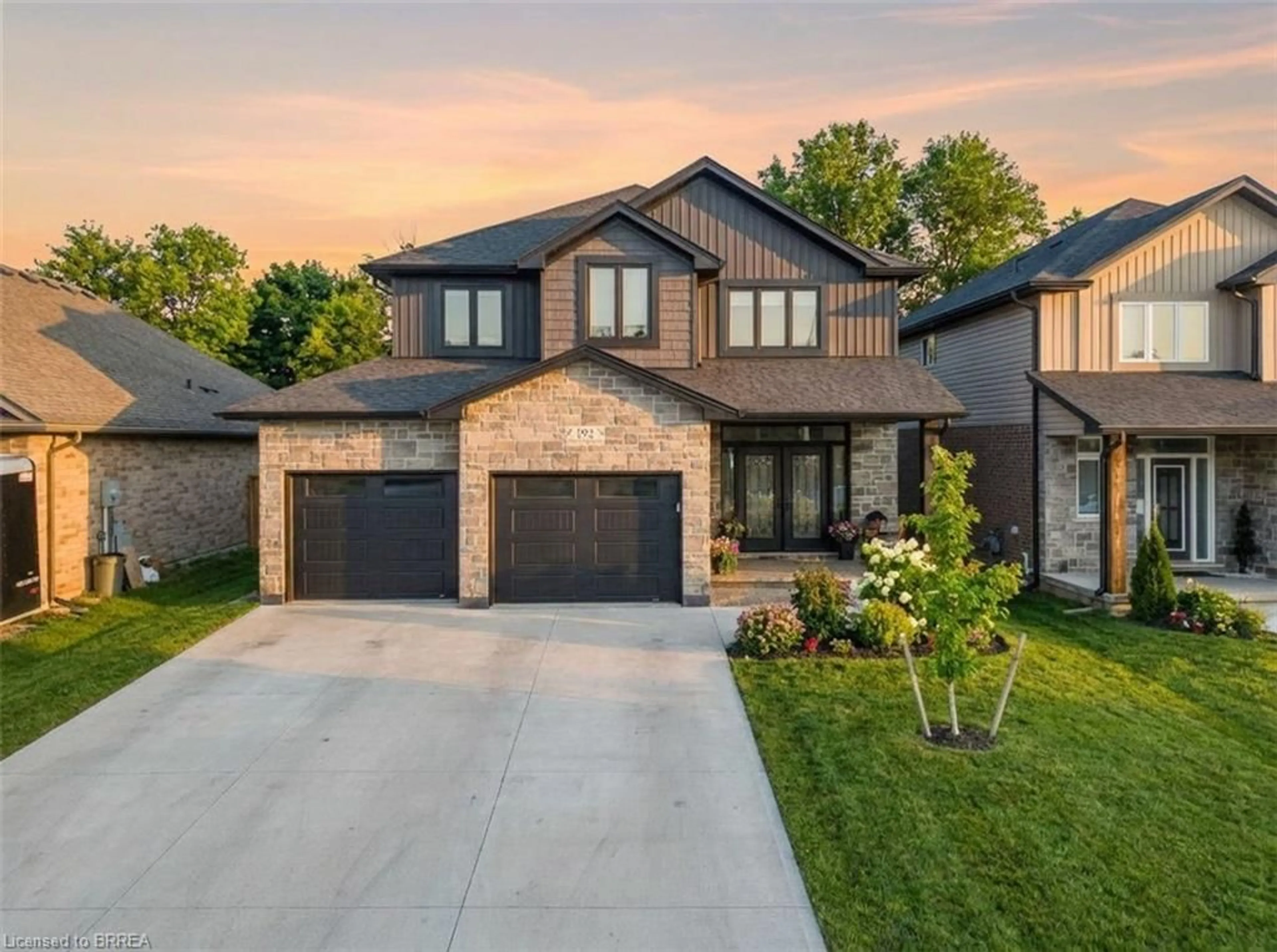 Home with brick exterior material, street for 192 Gibbons St, Waterford Ontario N0E 1Y0