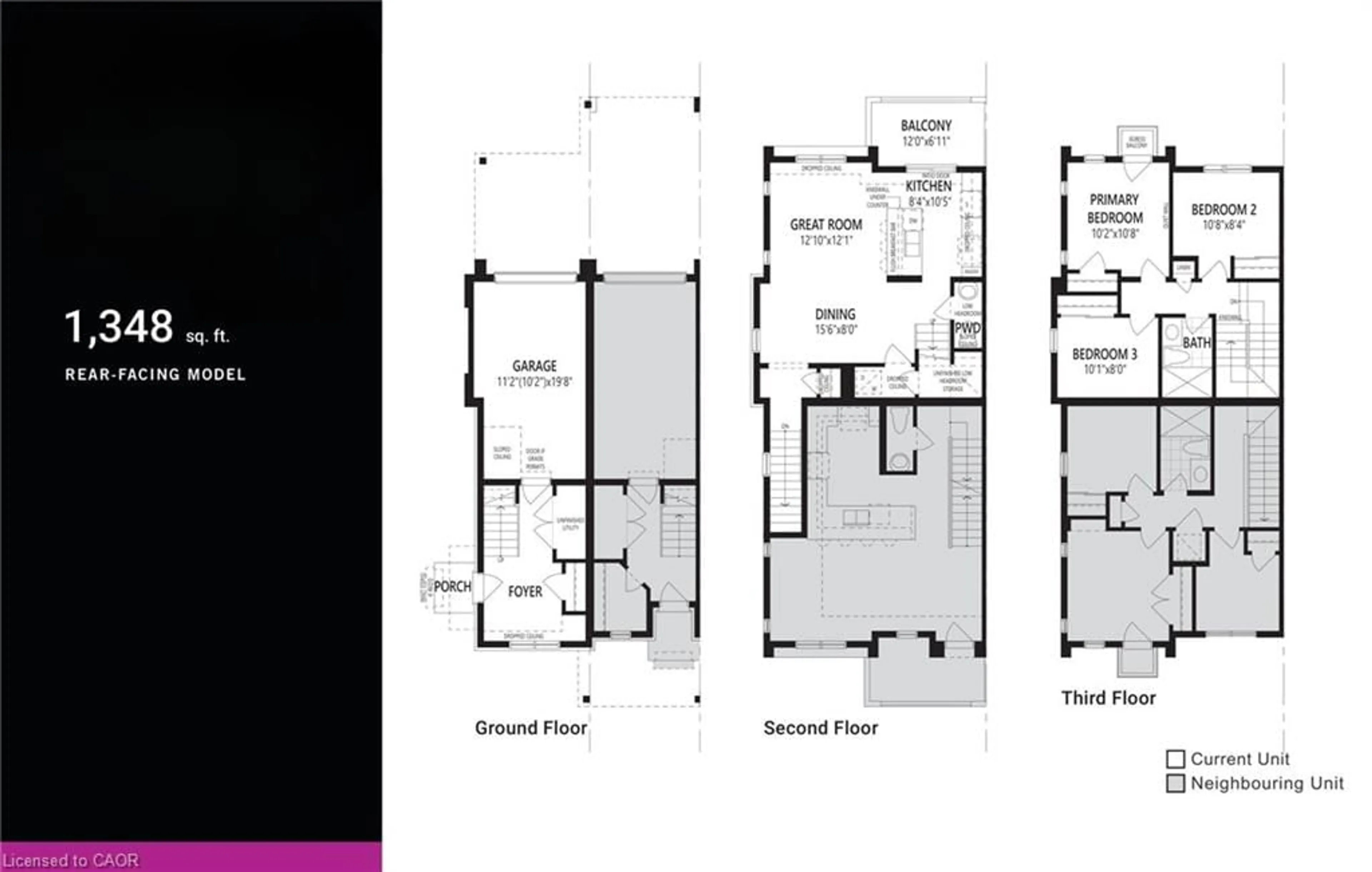 Floor plan for TBD - LOT 1637 Clair Rd, Guelph Ontario N1L 1G1
