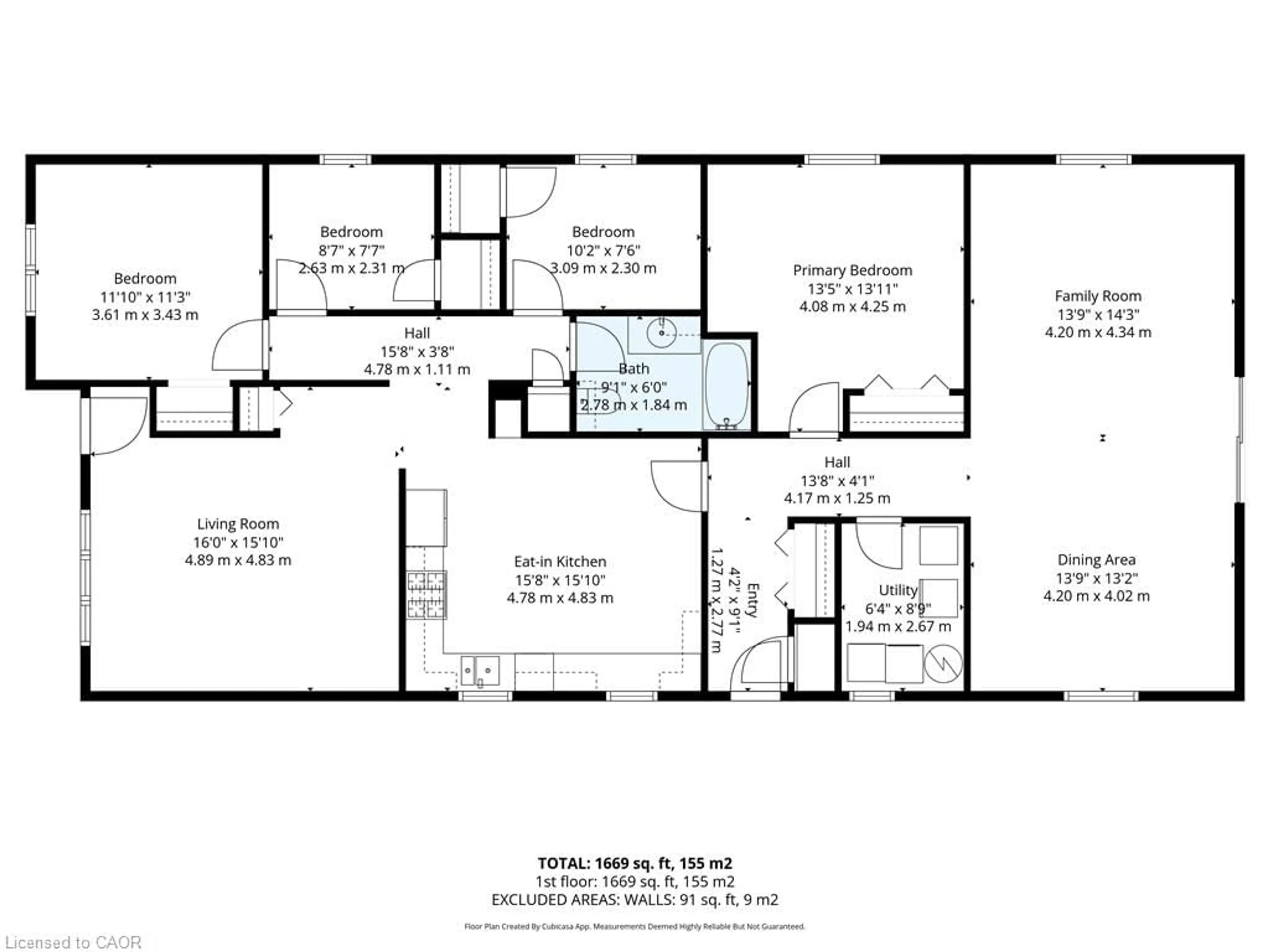 Floor plan for 1 Clifford St, Port Dover Ontario N0A 1N0