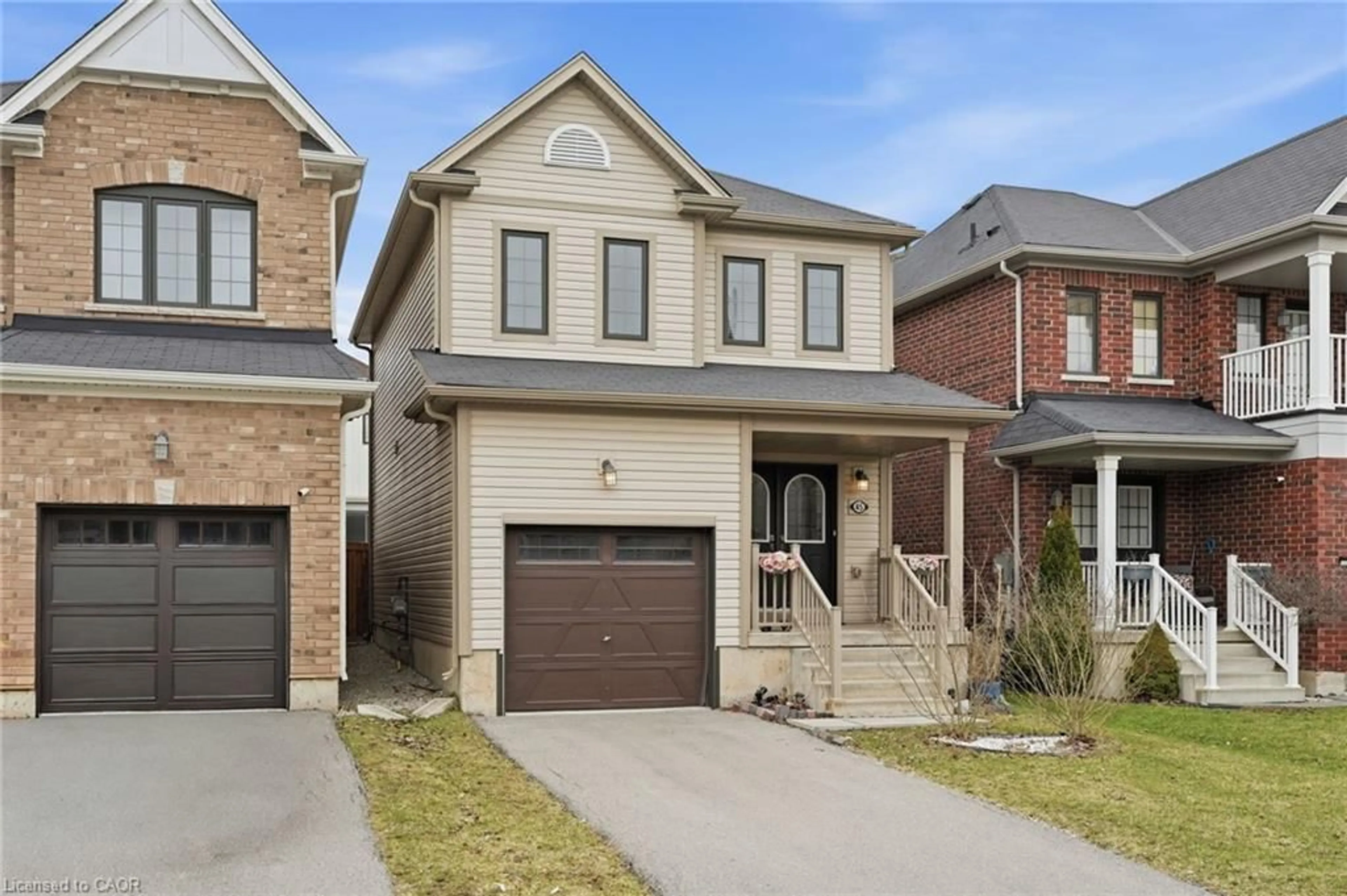 Home with brick exterior material, street for 45 Kelso Dr, Caledonia Ontario N3W 0B7