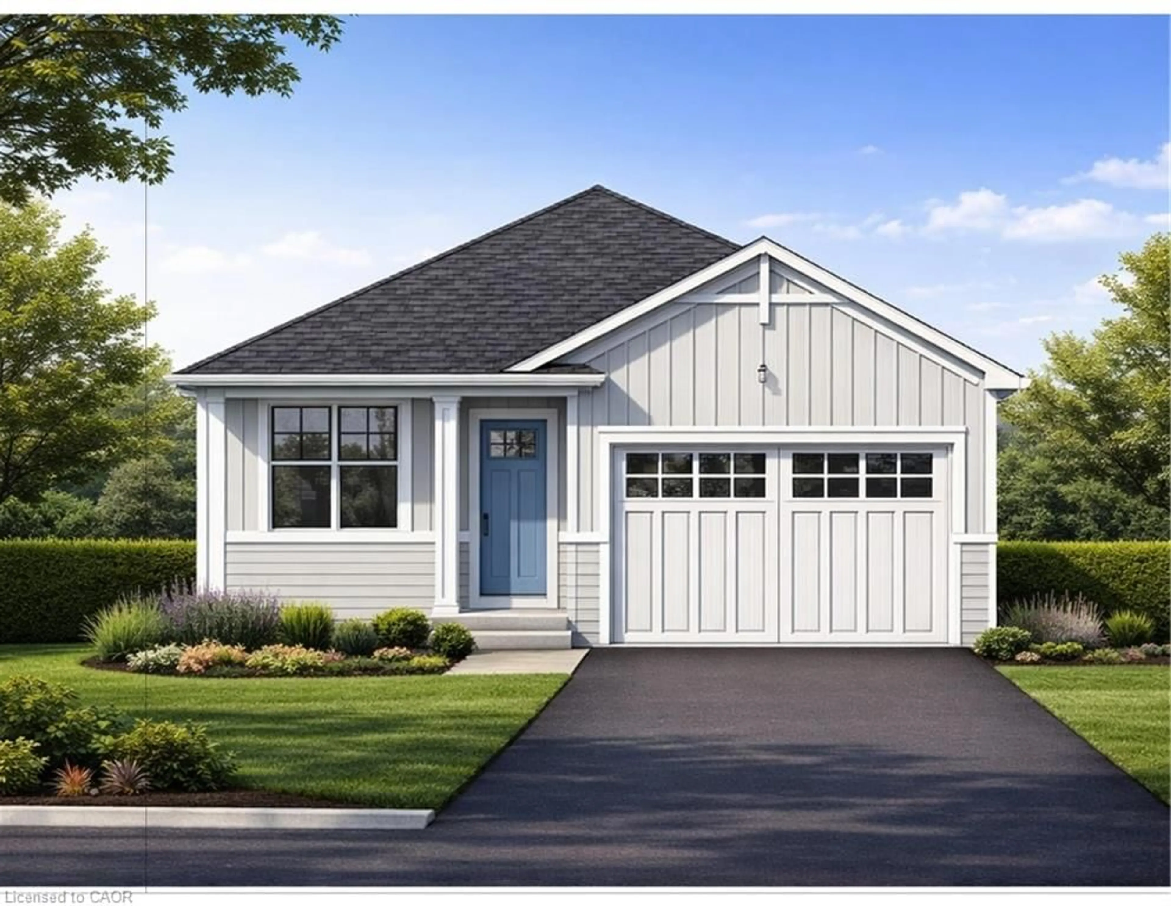 Home with vinyl exterior material, street for 165 Pike Creek Dr, Cayuga Ontario N0A 1E0