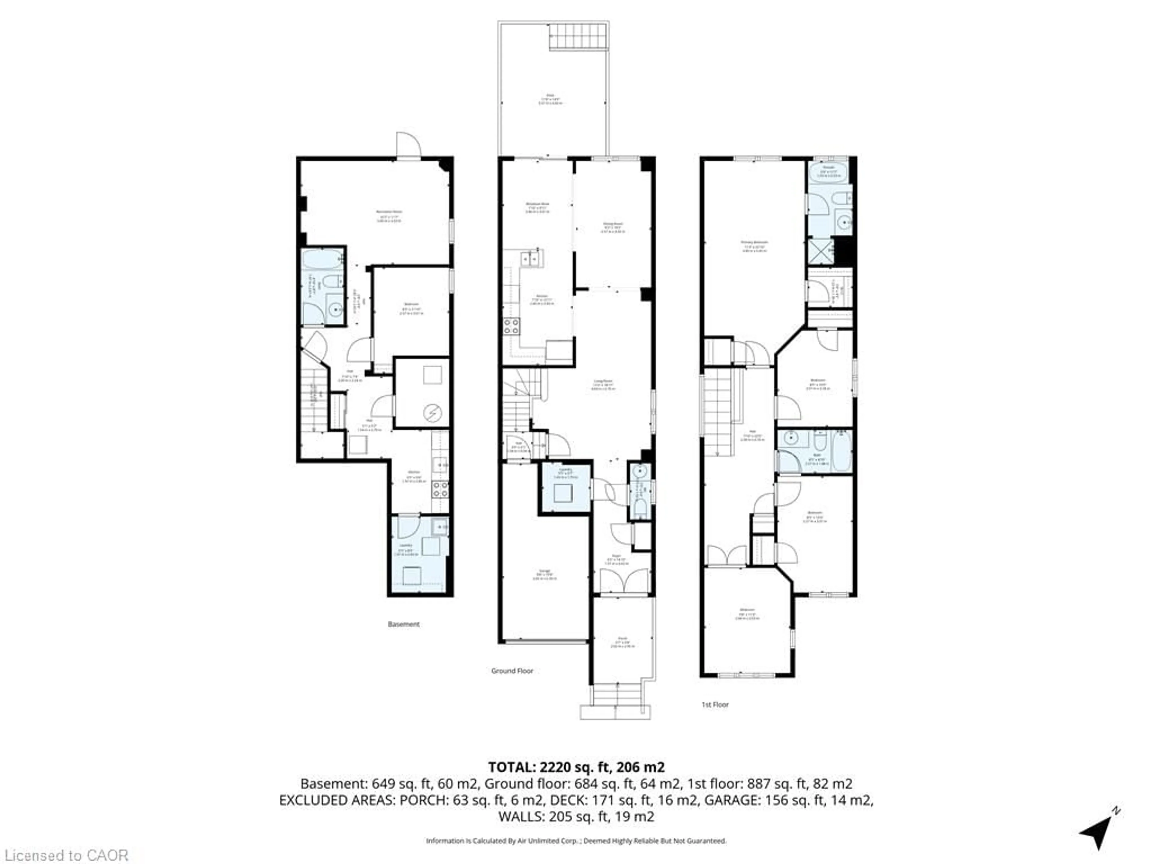 Floor plan for 14 Gulfbrook Cir, Brampton Ontario L6Z 0B6
