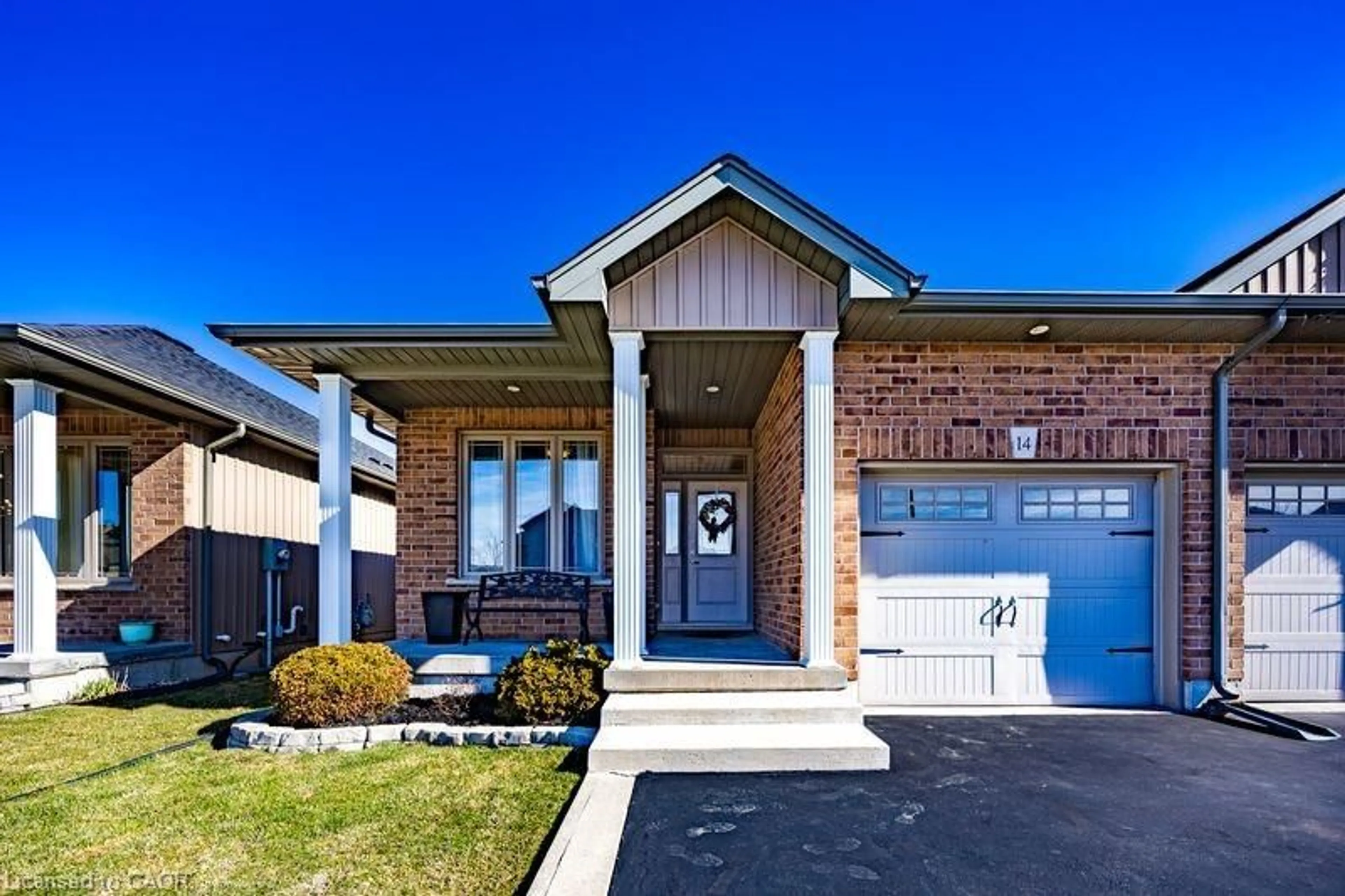 Home with brick exterior material, street for 14 Lafayette St, Jarvis Ontario N0A 1J0