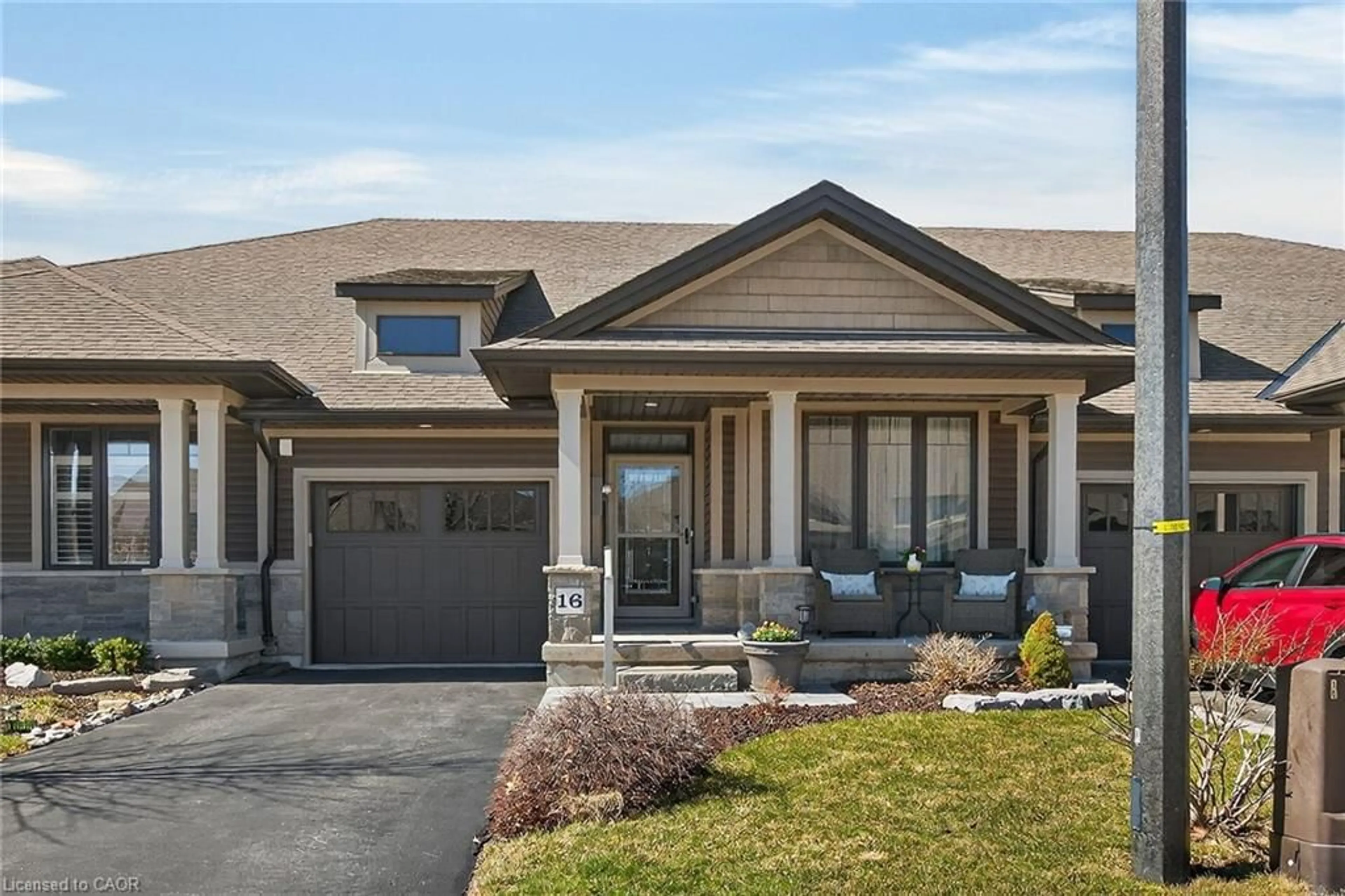 Home with brick exterior material, street for 37 Brookside Terr #16, Smithville Ontario L0R 2A0