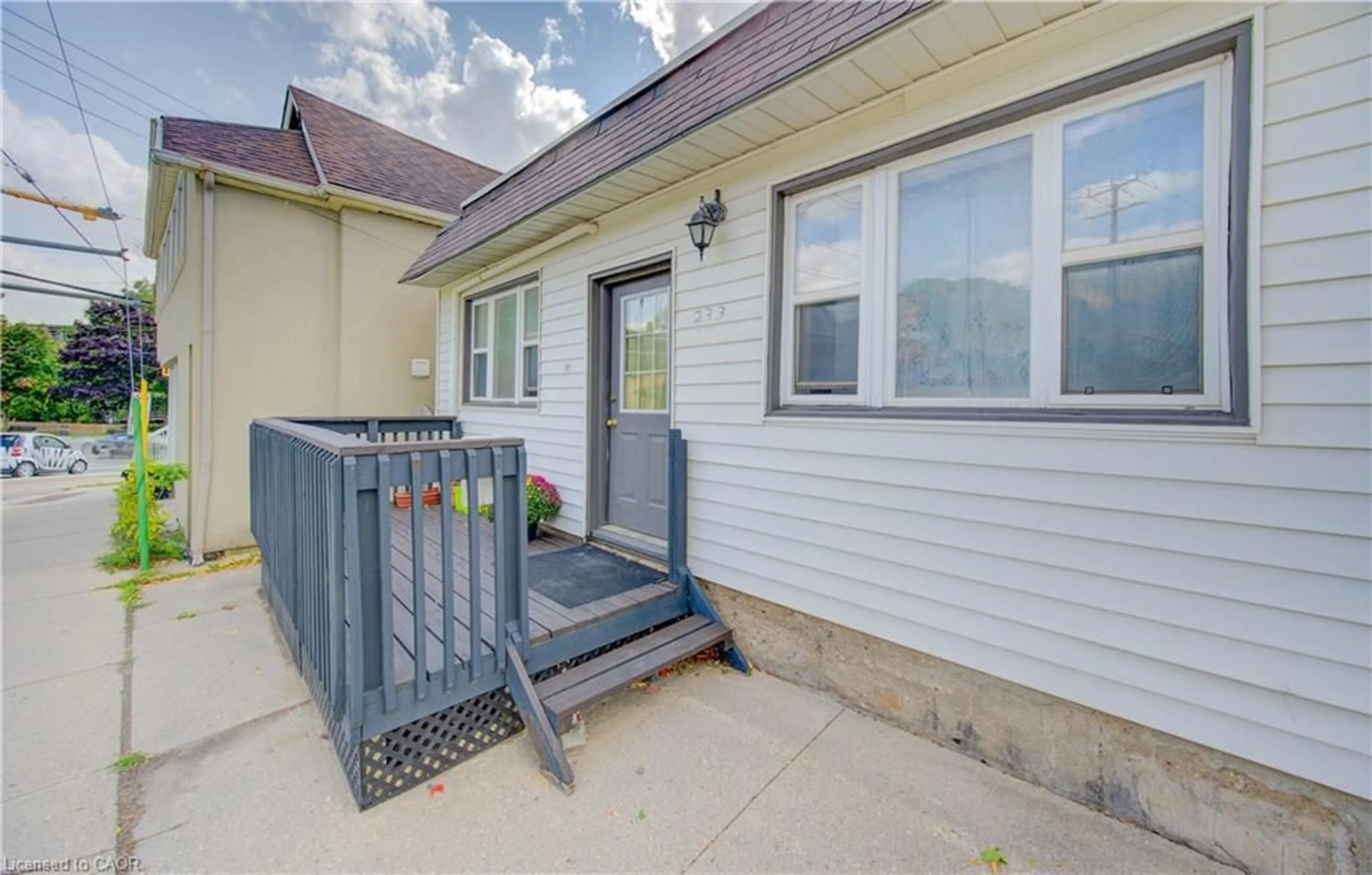Patio, street for 233 Lancaster St, Kitchener Ontario N2H 1N5